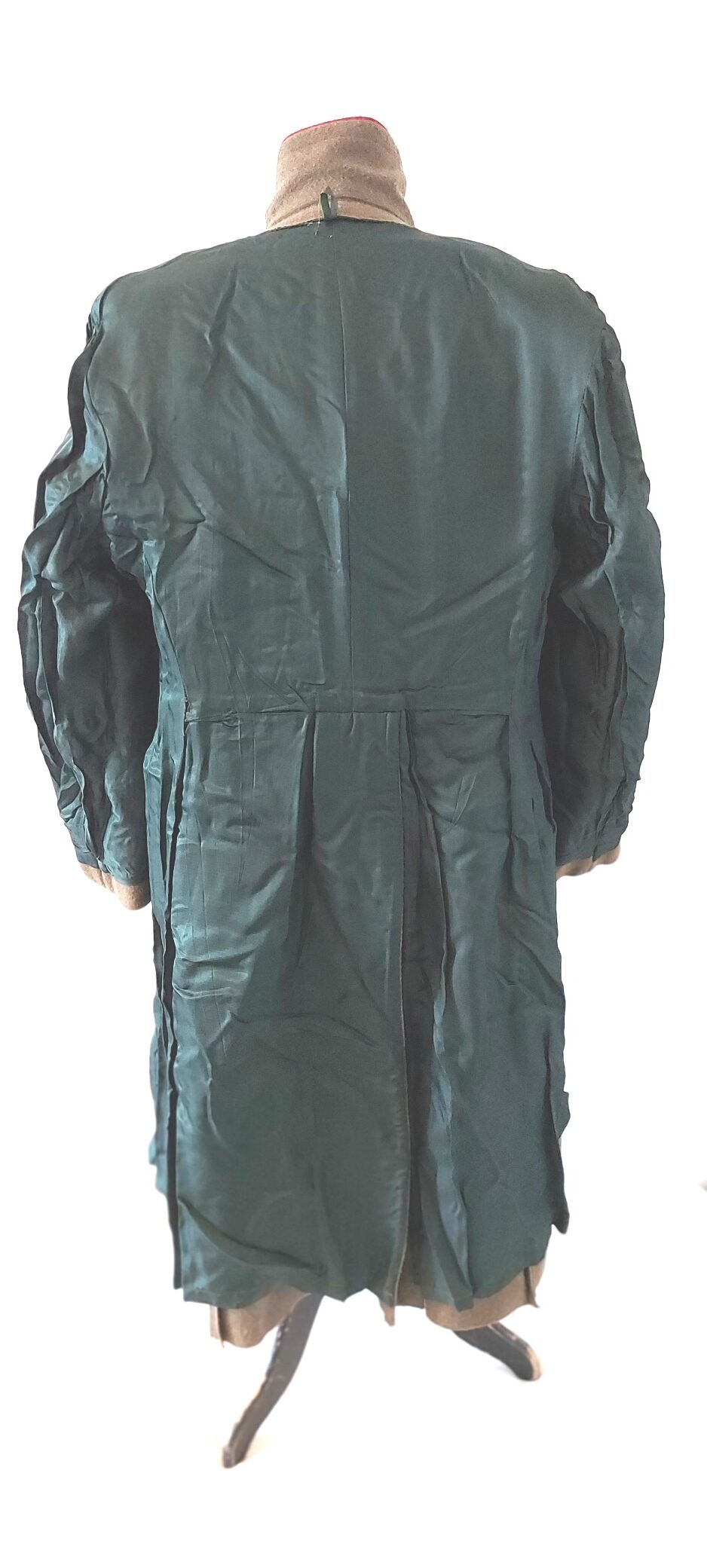 Bulgarian, Cold War Era, Bulgarian People’s Army (БНА) Officer’s Greatcoat - Shinel with Lion Buttons and Red Infantry Piping - Image 19