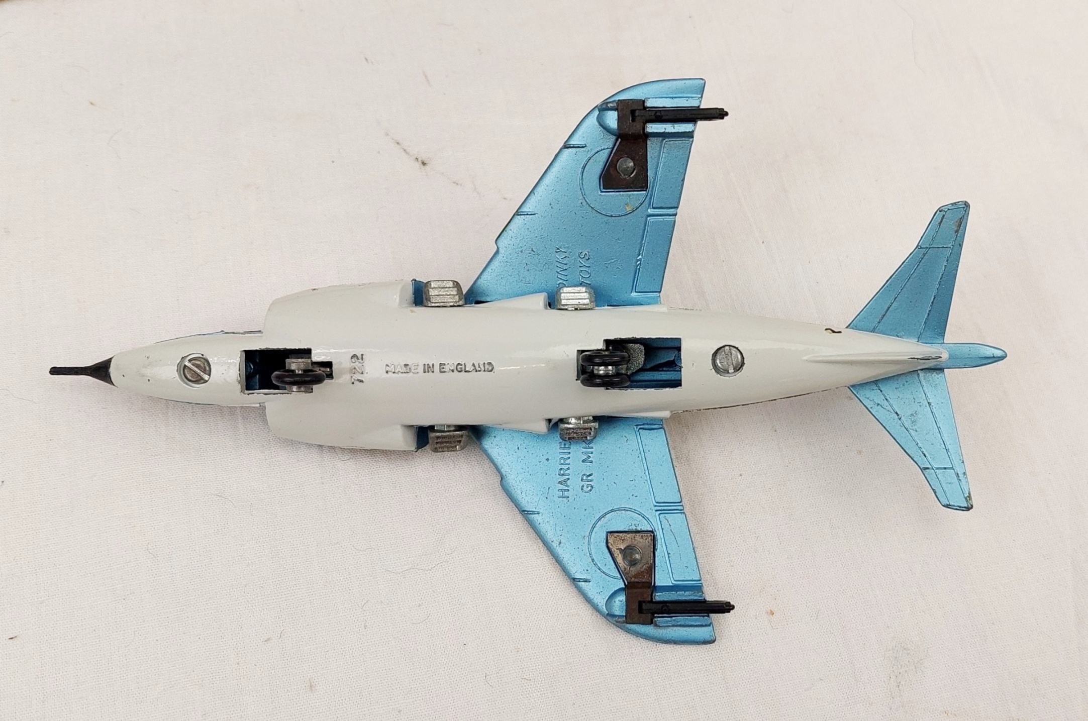 Boxed Dinky Toys 722 Hawker Harrier Diecast Aircraft - Image 3