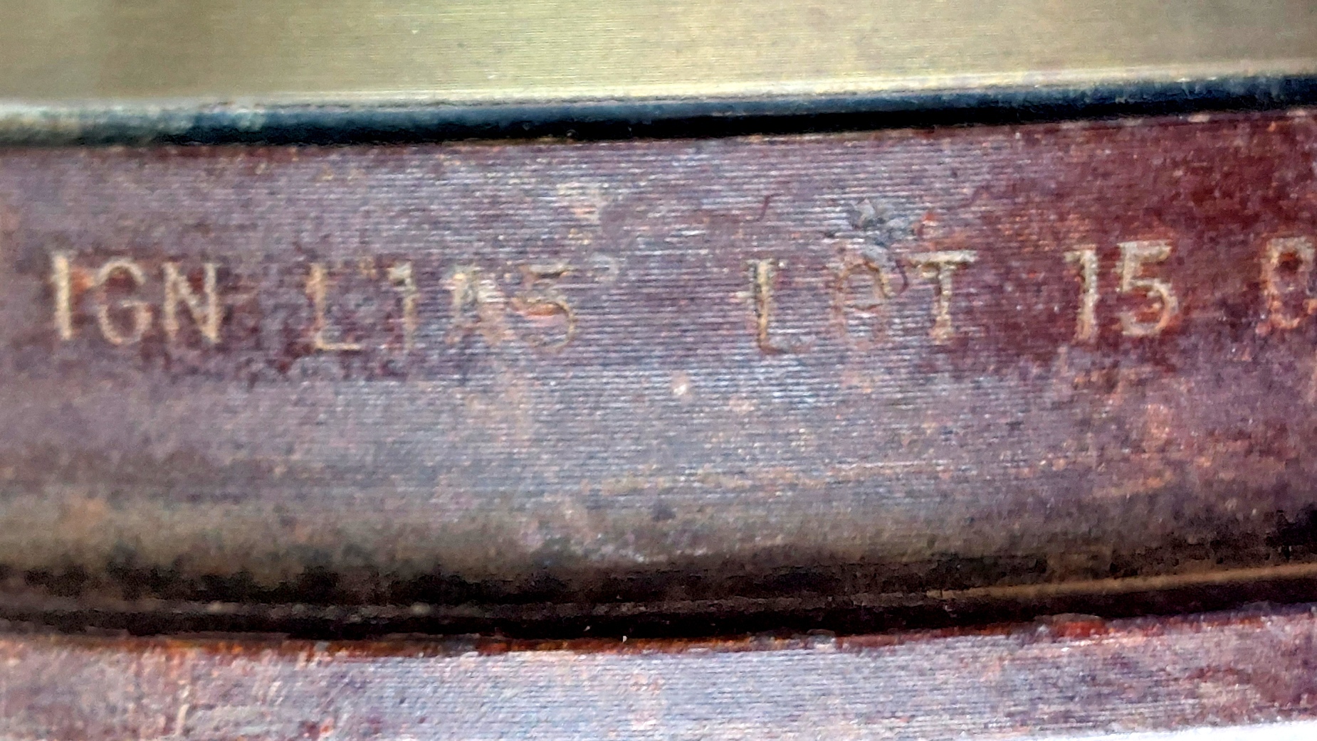 British Army, Cold War 1958–1981, 120mm WOMBAT BAT MOBAT HESH L19A3 Inert Shell & Brass Case - Image 15