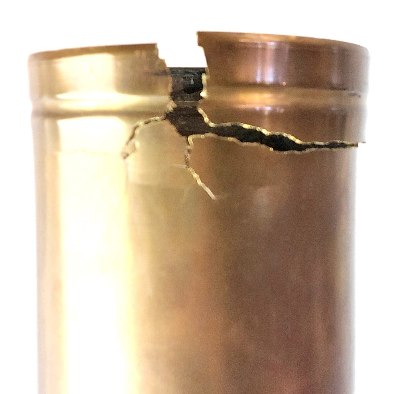 British Army, Cold War 1958–1981, 120mm WOMBAT BAT MOBAT HESH L19A3 Inert Shell & Brass Case - Image 24