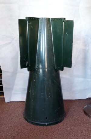 Cluster Bomb Tail Fin From A Hawker Hunter Fighter Aircraft