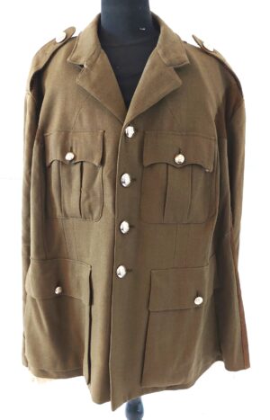 British, Dated 1961, Royal Army Educational Corps Officer’s Service Dress Tunic by Gieves London, Named to 2nd Lt. K. C. Benner