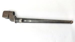 British, WW2, No. 4 Mk. II Spike Bayonet by Savage-Stevens with No. 4 Mk. I Scabbard