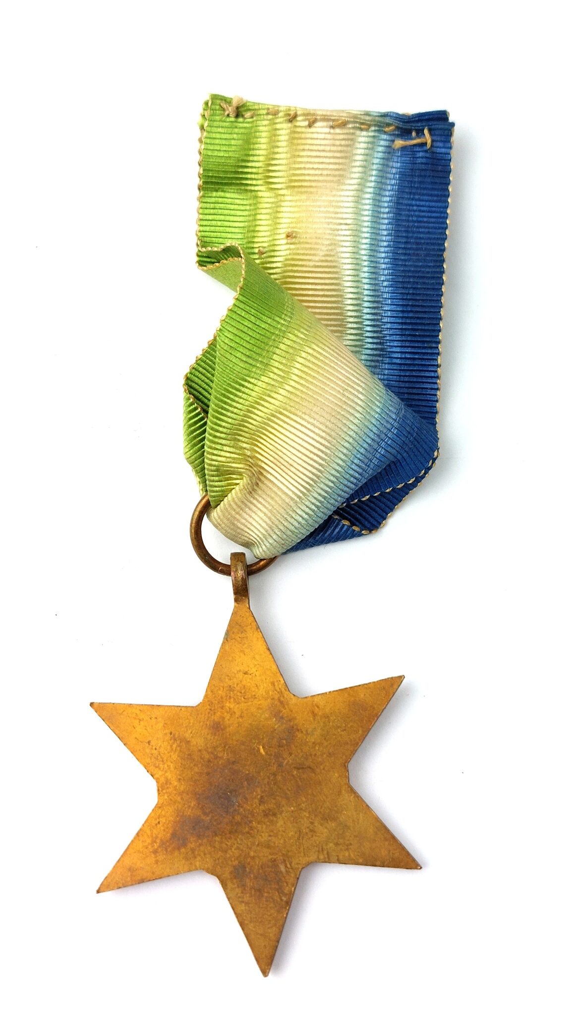 British, WWII, Atlantic Star Campaign Medal, George VI Issue, Original Ribbon - Image 3