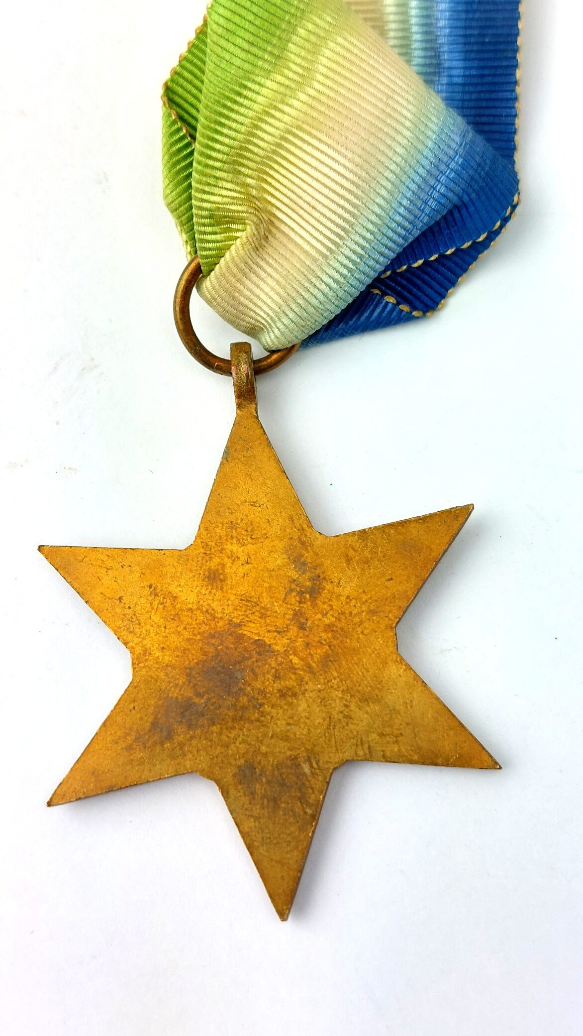 British, WWII, Atlantic Star Campaign Medal, George VI Issue, Original Ribbon - Image 4