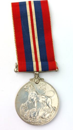 British, WWII, War Medal 1939–1945 – George VI Issue, Original Ribbon