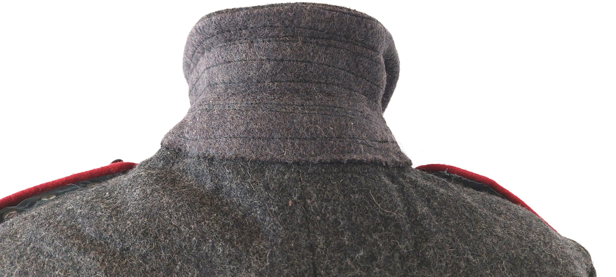 Bulgarian, Cold War Era (1987), Bulgarian People’s Army (БНА) Officer’s Wool Greatcoat (Shinel), Senior Lieutenant Rank, Hristo Botev Factory, Kalofer, Medium - Image 13