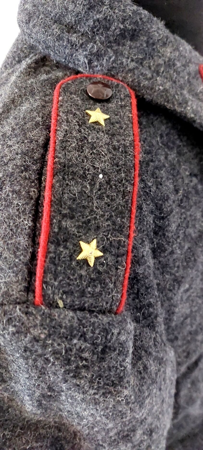 Bulgarian, Cold War Era (1987), Bulgarian People’s Army (БНА) Officer’s Wool Greatcoat (Shinel), Senior Lieutenant Rank, Hristo Botev Factory, Kalofer, Medium - Image 17