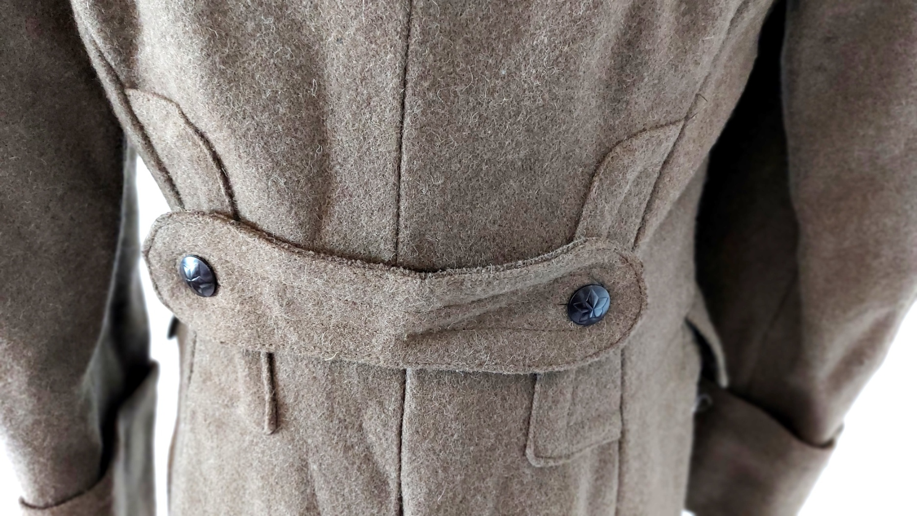 Bulgarian, Cold War Era, Bulgarian People’s Army (БНА) Infantry Officer’s Wool Greatcoat (Shinel), Ministry of Defence Issue, Hristo Botev Factory - Image 11