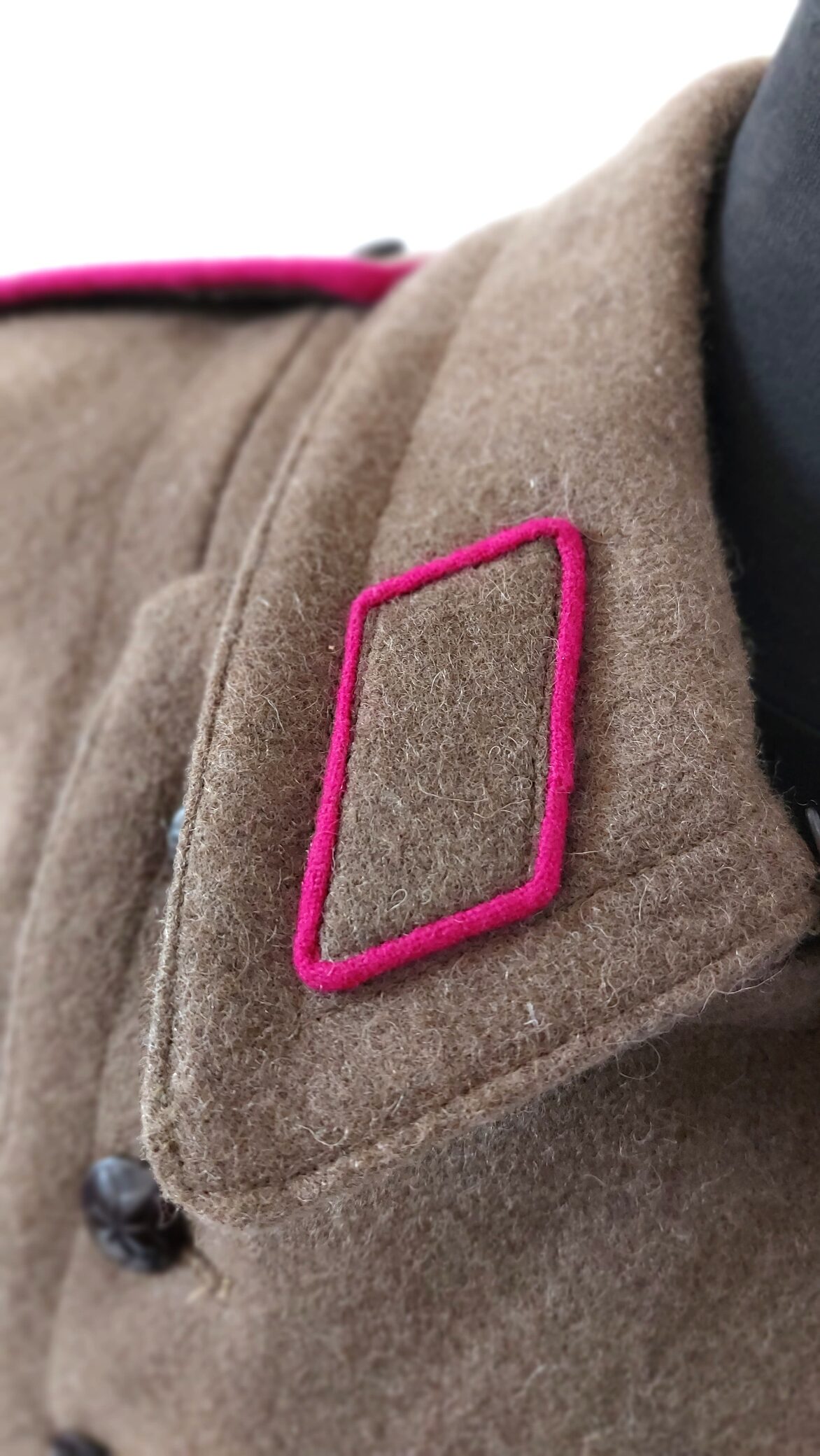 Bulgarian, Cold War Era, Bulgarian People’s Army (БНА) Infantry Officer’s Wool Greatcoat (Shinel), Ministry of Defence Issue, Hristo Botev Factory - Image 3