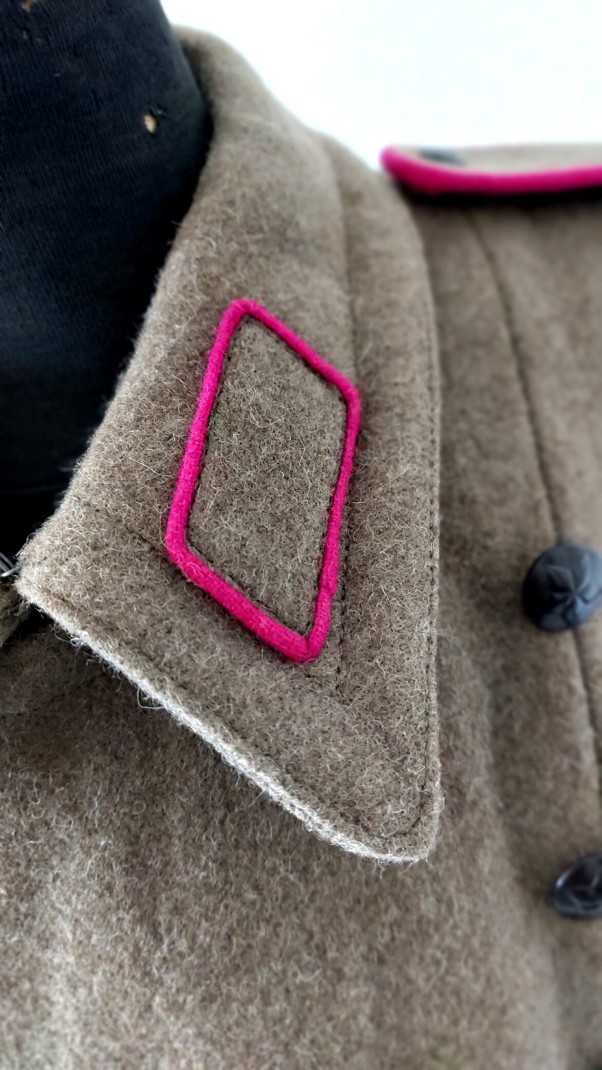 Bulgarian, Cold War Era, Bulgarian People’s Army (БНА) Infantry Officer’s Wool Greatcoat (Shinel), Ministry of Defence Issue, Hristo Botev Factory - Image 4