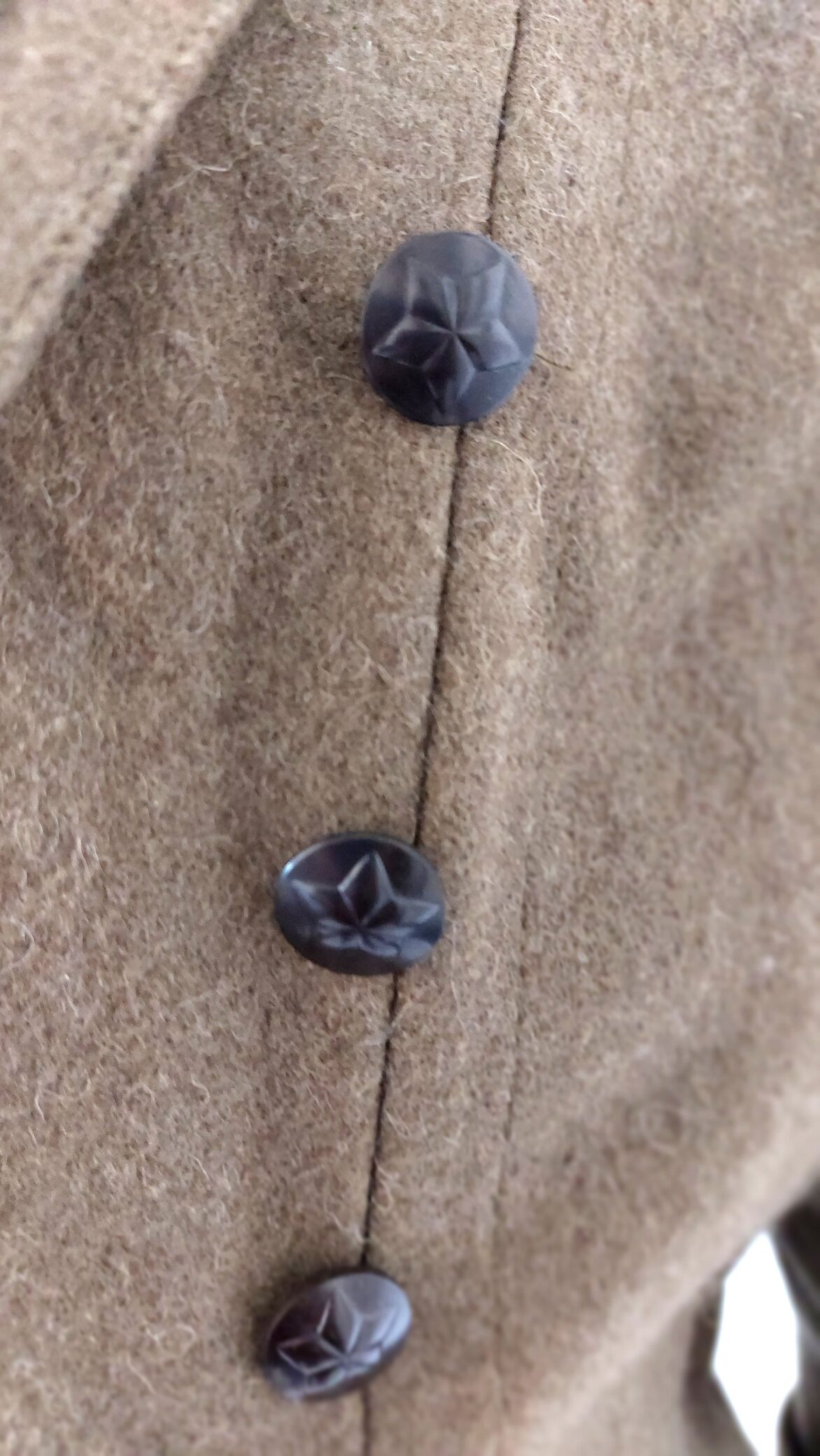 Bulgarian, Cold War Era, Bulgarian People’s Army (БНА) Infantry Officer’s Wool Greatcoat (Shinel), Ministry of Defence Issue, Hristo Botev Factory - Image 5