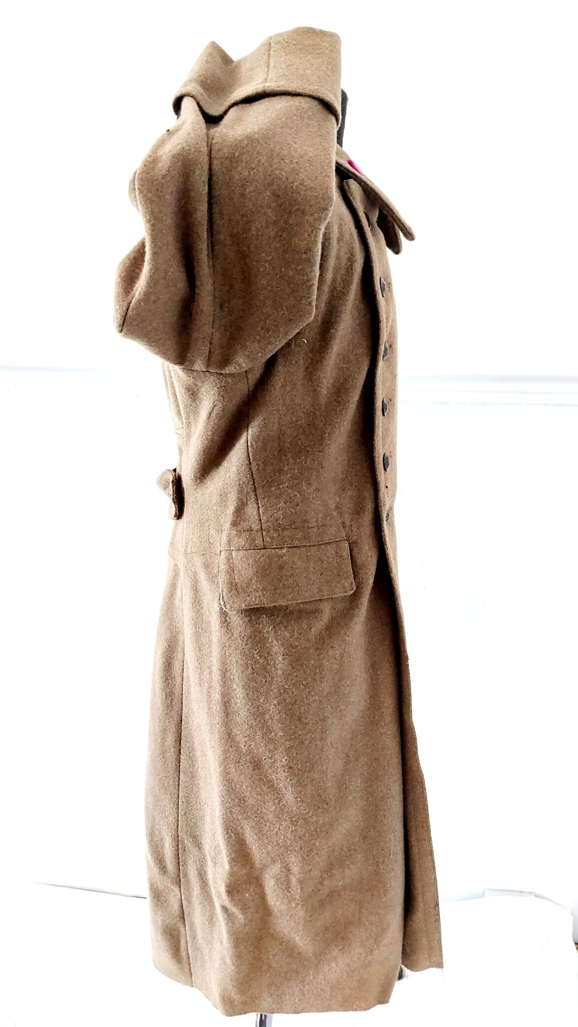 Bulgarian, Cold War Era, Bulgarian People’s Army (БНА) Infantry Officer’s Wool Greatcoat (Shinel), Ministry of Defence Issue, Hristo Botev Factory - Image 9