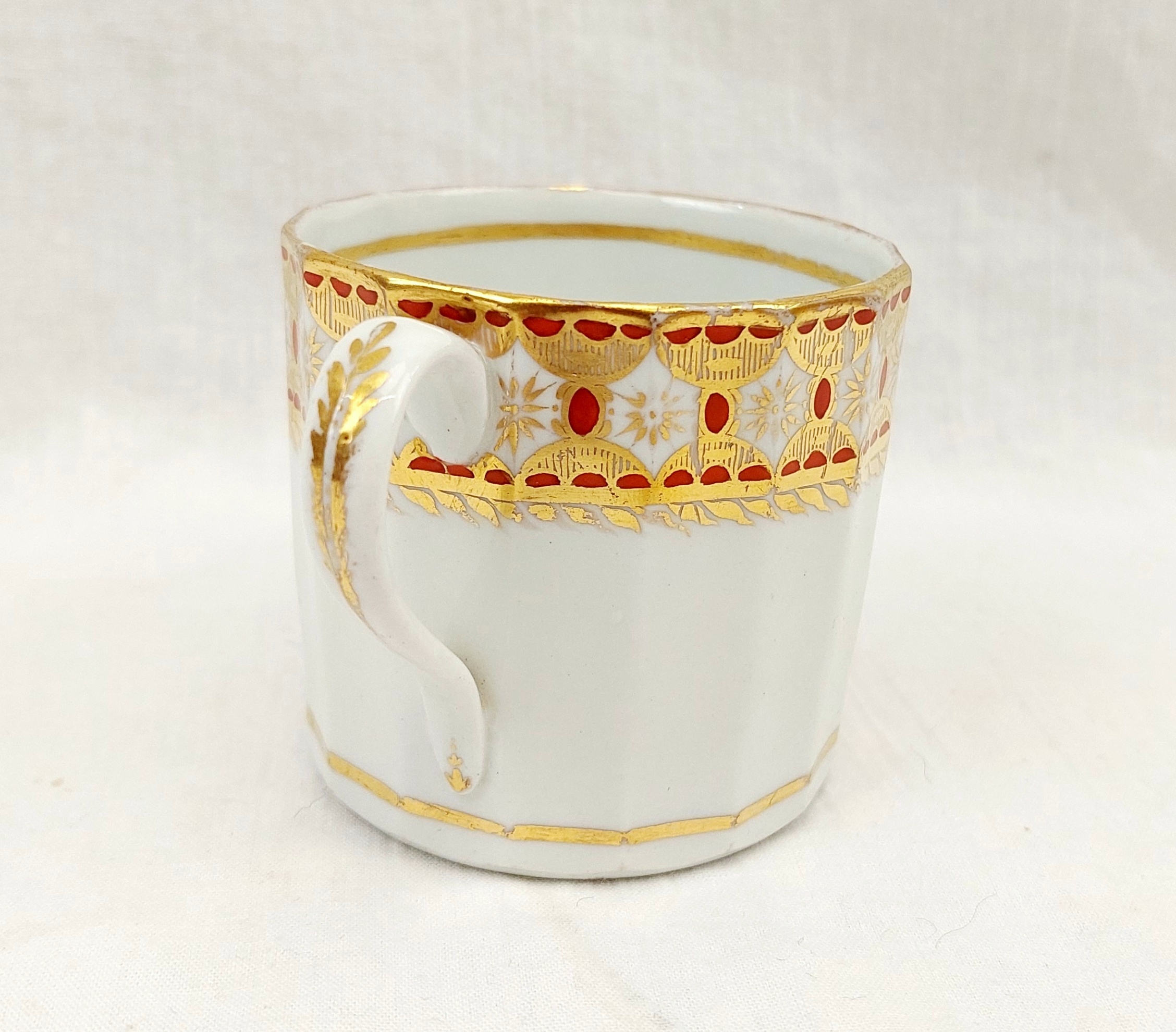 Circa 1800-1820 Coalport Or John Rose Porcelain Cup And Saucer - Image 3