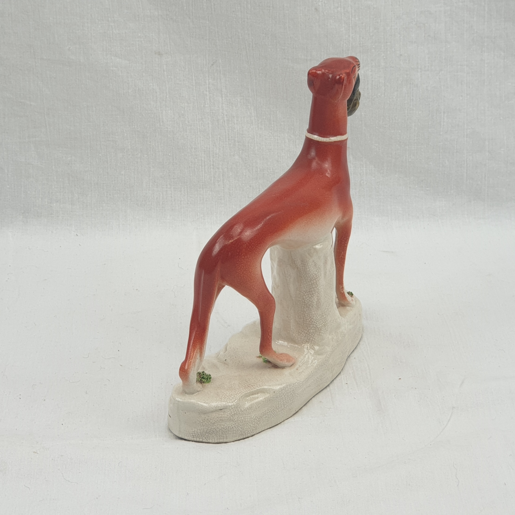 Circa 1840s Staffordshire Hound With A Hare In Its Mouth - Image 6