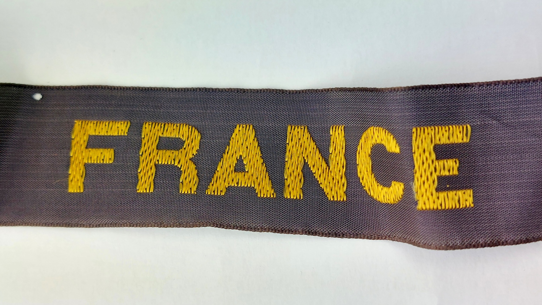 France, c.1960–1974, French Line Ocean Liner SS France Cap Tally (Ruban de Bachi), Compagnie Générale Transatlantique - Image 2