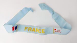 French Line, c.1960s, Ocean Liner France Cap Tally (Ruban de Bachi), Compagnie Générale Transatlantique