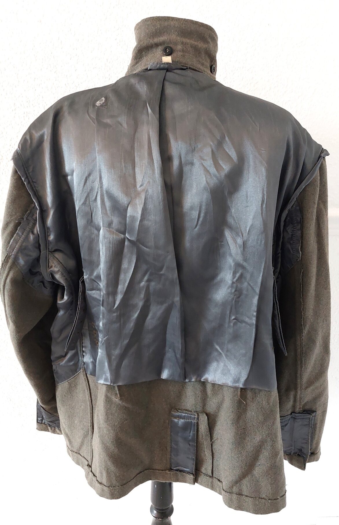 German, WWII Style, Waffen-SS Field Tunic with SS Collar Tabs and “Großdeutschland” Cuff Title, Reproduction Example, Large Size - Image 29