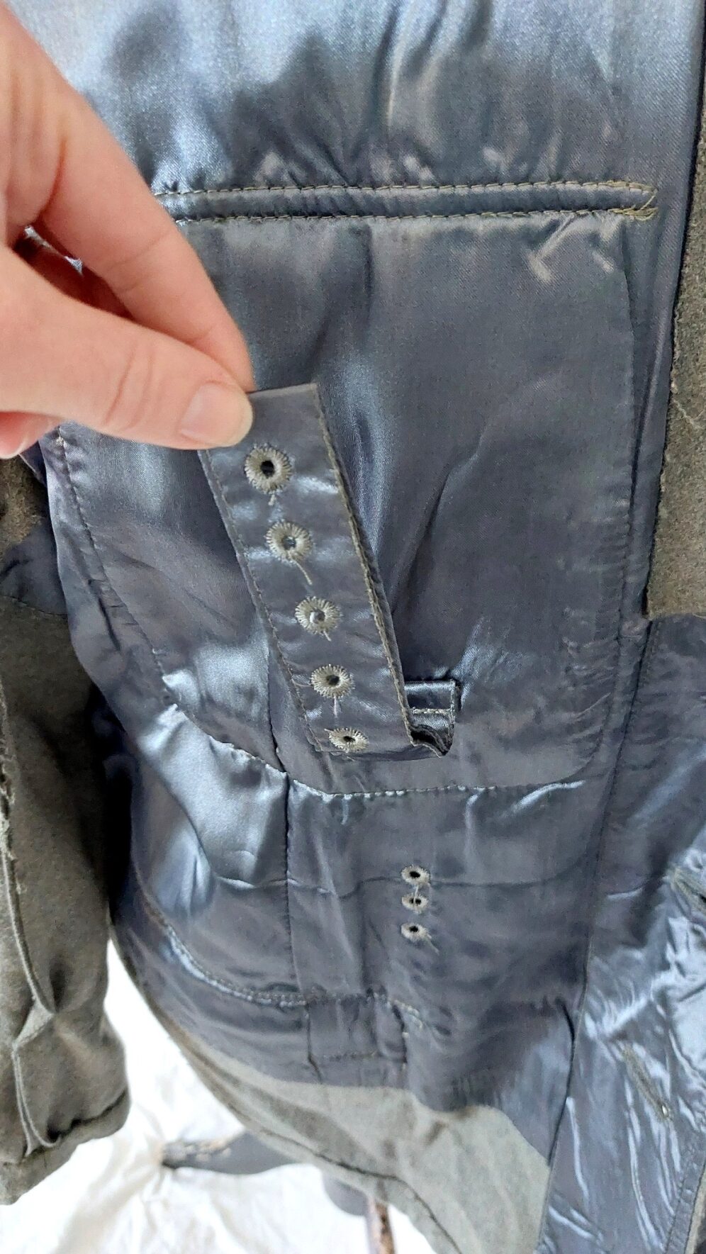 German, WWII Style, Waffen-SS Field Tunic with SS Collar Tabs and “Großdeutschland” Cuff Title, Reproduction Example, Large Size - Image 28
