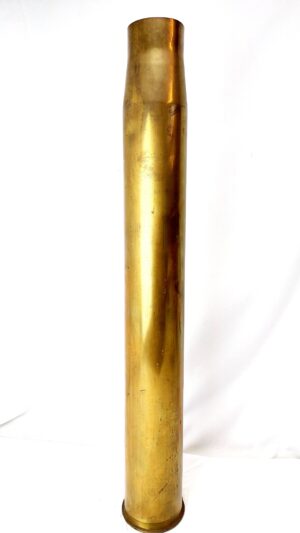 RARE -German, WW2 – Dated 1944, 8.8cm Flak 41 Brass Cartridge Case, “asb” (DWM Berlin-Borsigwalde), WaA43 Marked