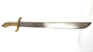 German, Kingdom of Saxony, c.1854–1873 M1840 Faschinenmesser Pioneer Short Sword by W.R. Kirschbaum Solingen, Crowned JR Cypher