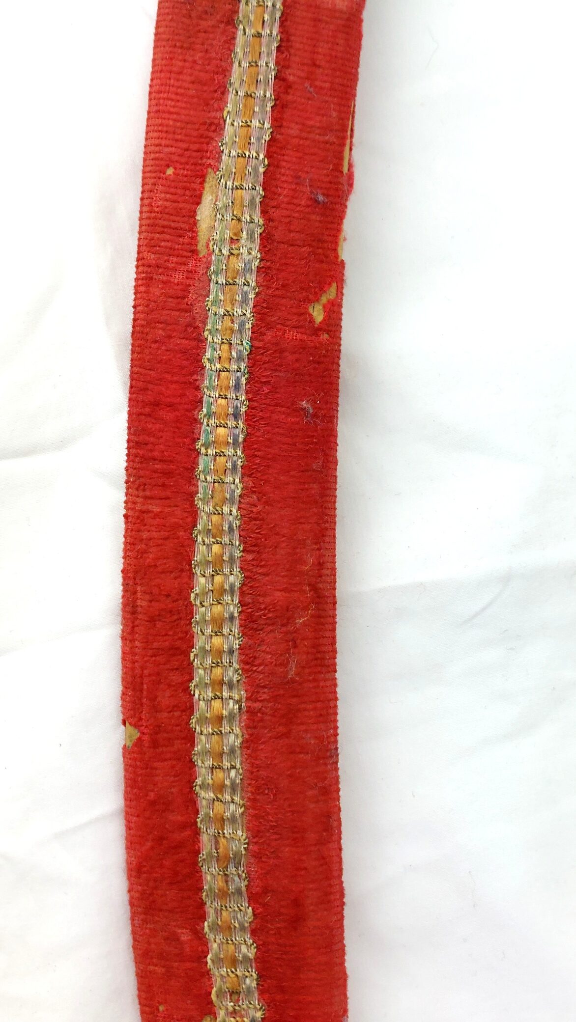 Indian, Late 20th Century, Ceremonial Talwar Dagger / Short Sword with Camel Head Hilt and Velvet Covered Scabbard - Image 20