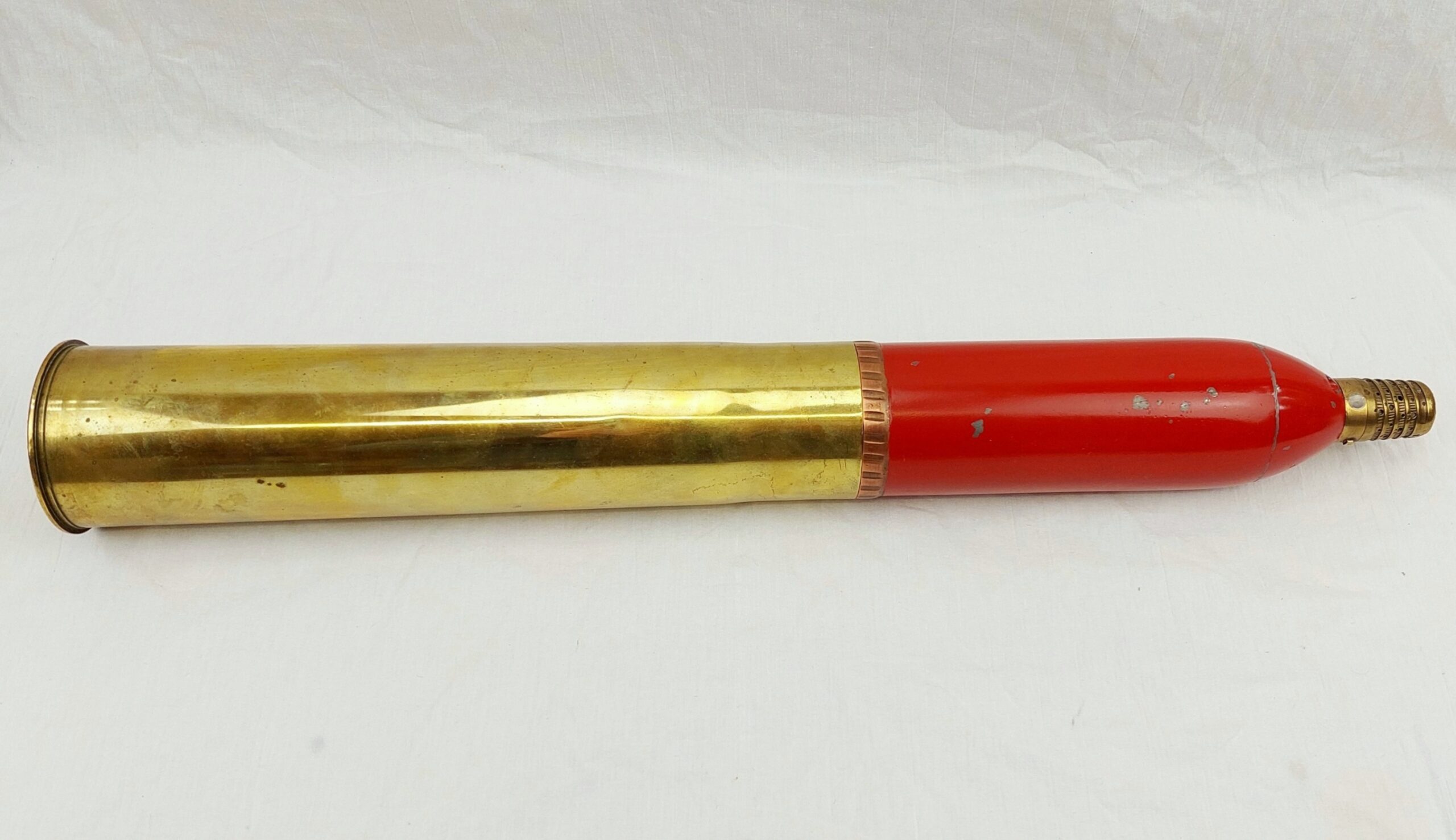 Inert 1918 Dated French 75mm Shell - Image 2