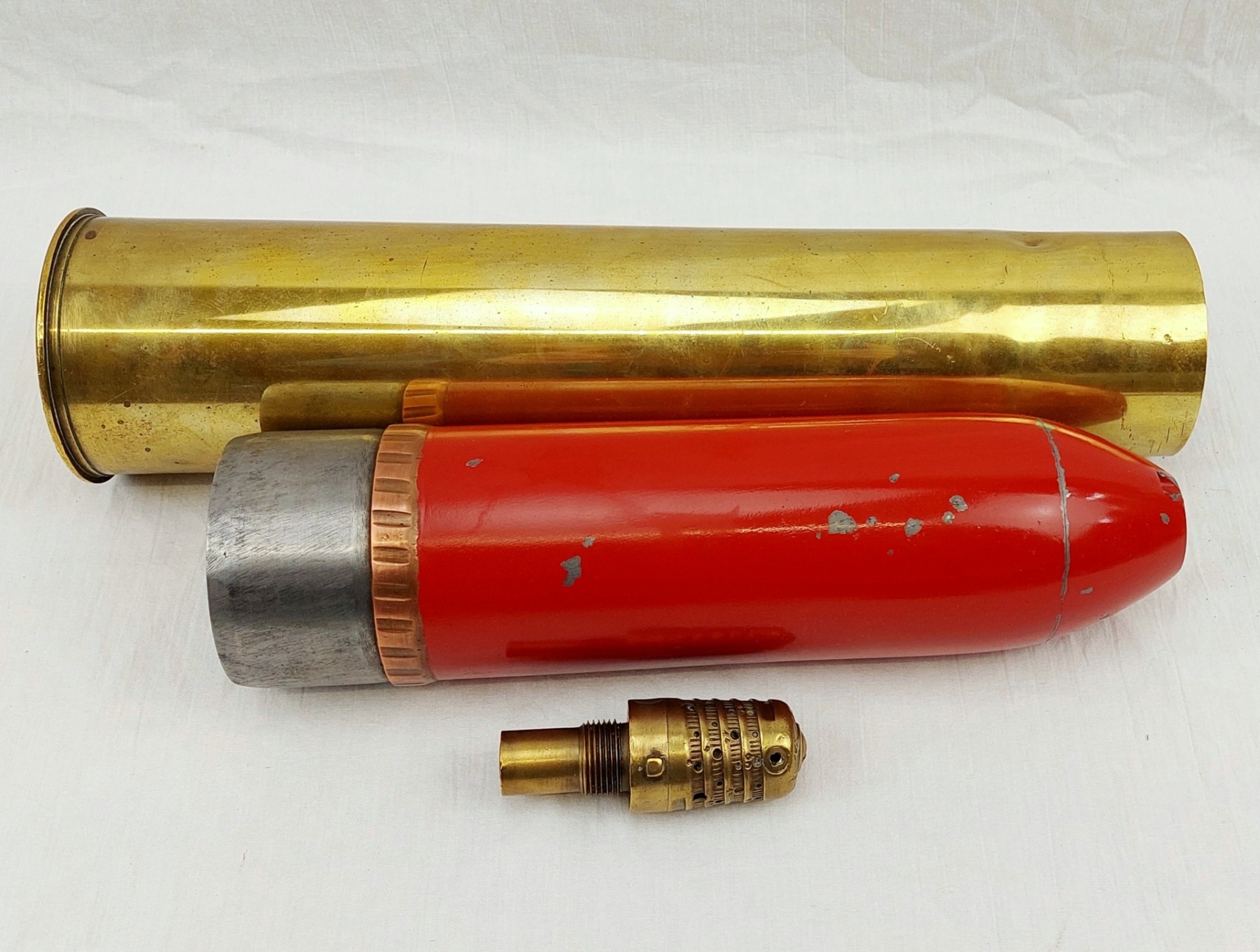 Inert 1918 Dated French 75mm Shell - Image 3