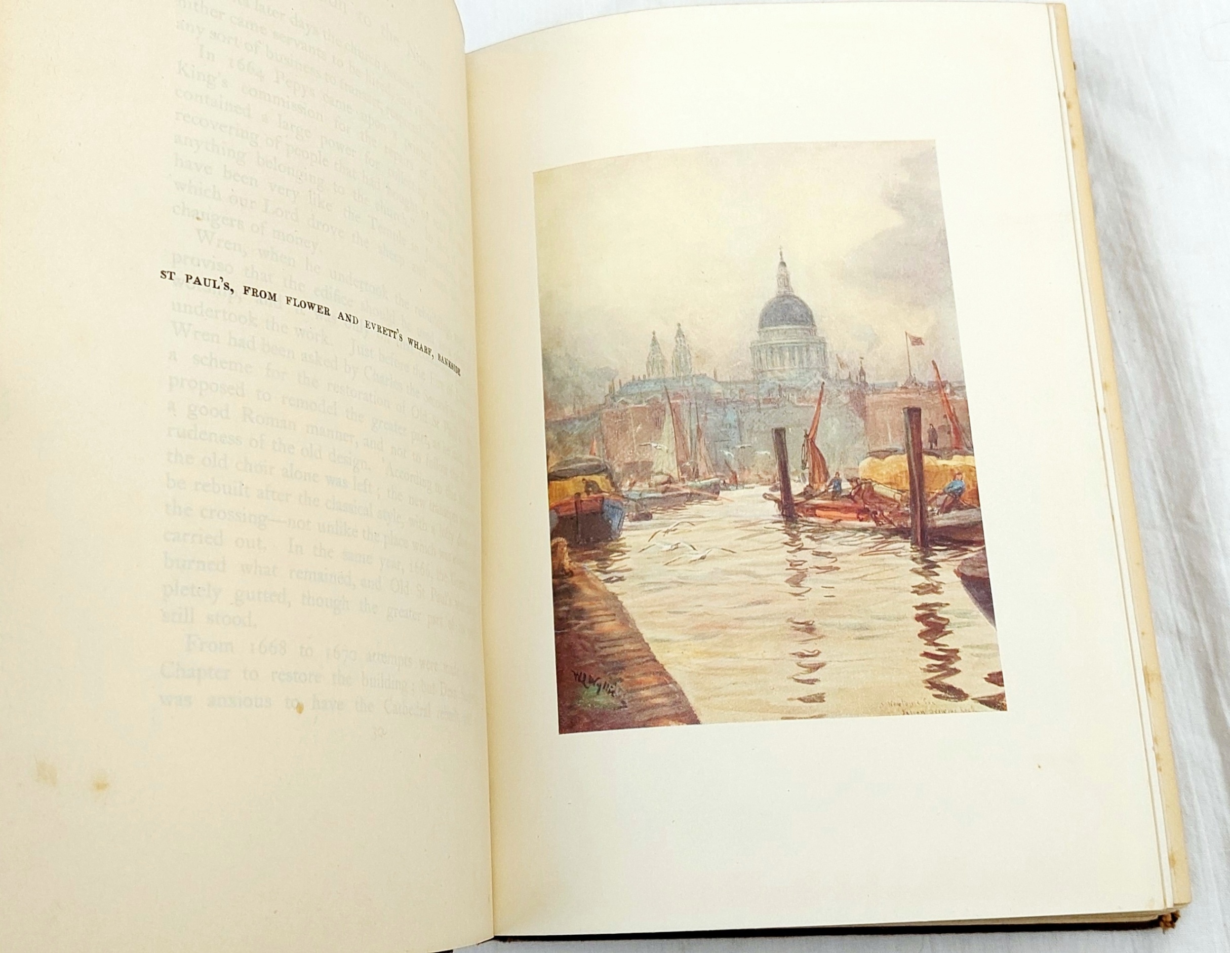 London To The Nore By W L Wyllie 1895 Hardback Book - Image 11