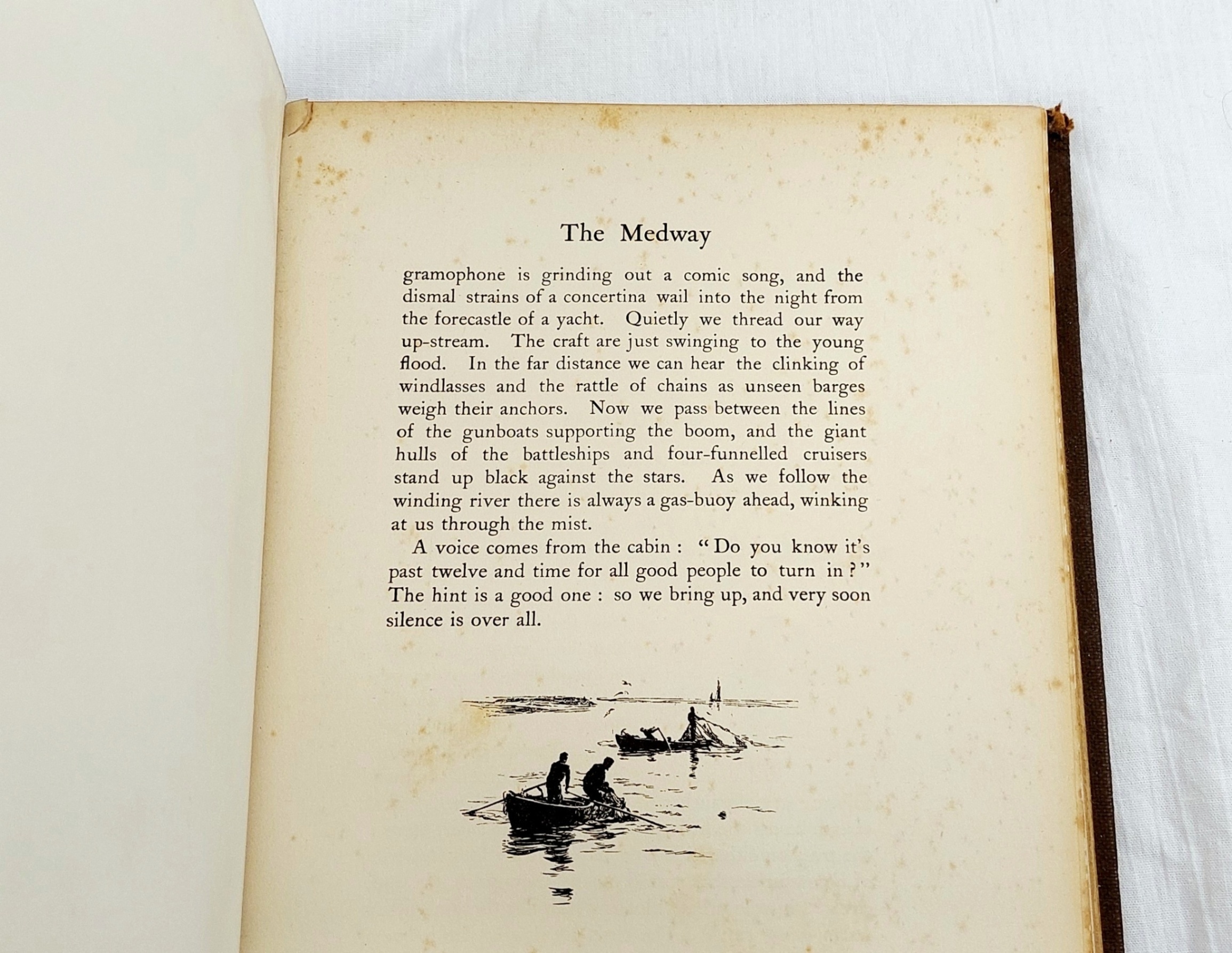 London To The Nore By W L Wyllie 1895 Hardback Book - Image 9