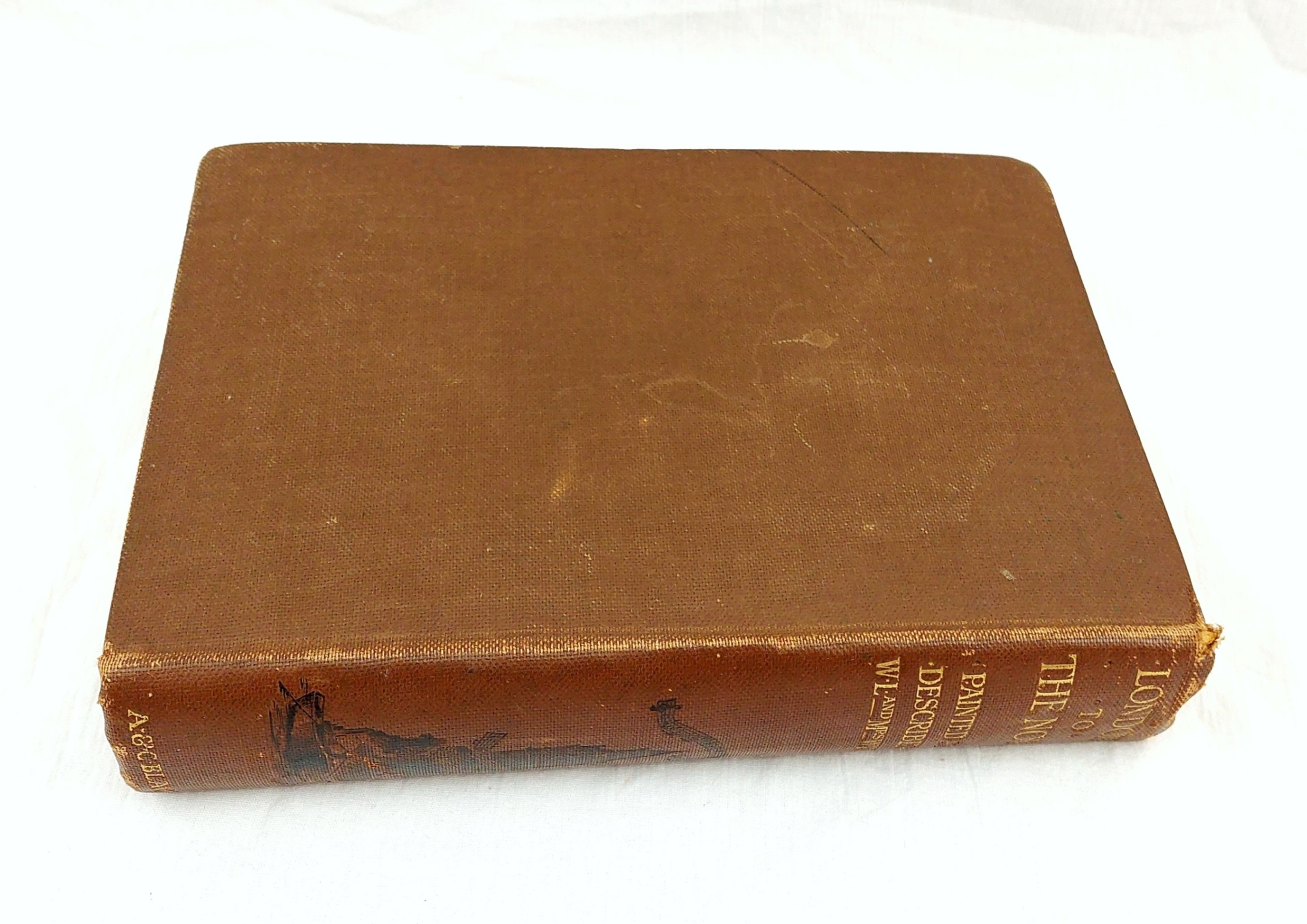 London To The Nore By W L Wyllie 1895 Hardback Book - Image 3