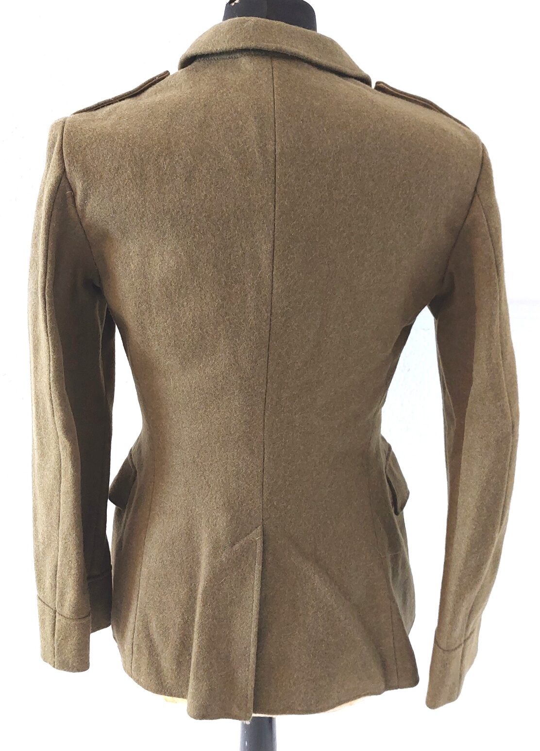Romanian, 1976, Romanian People’s Army Wool Service Tunic, Râmnicu Sărat Factory Label, Socialist State Emblem Buttons, Size 42 (Small) - Image 9