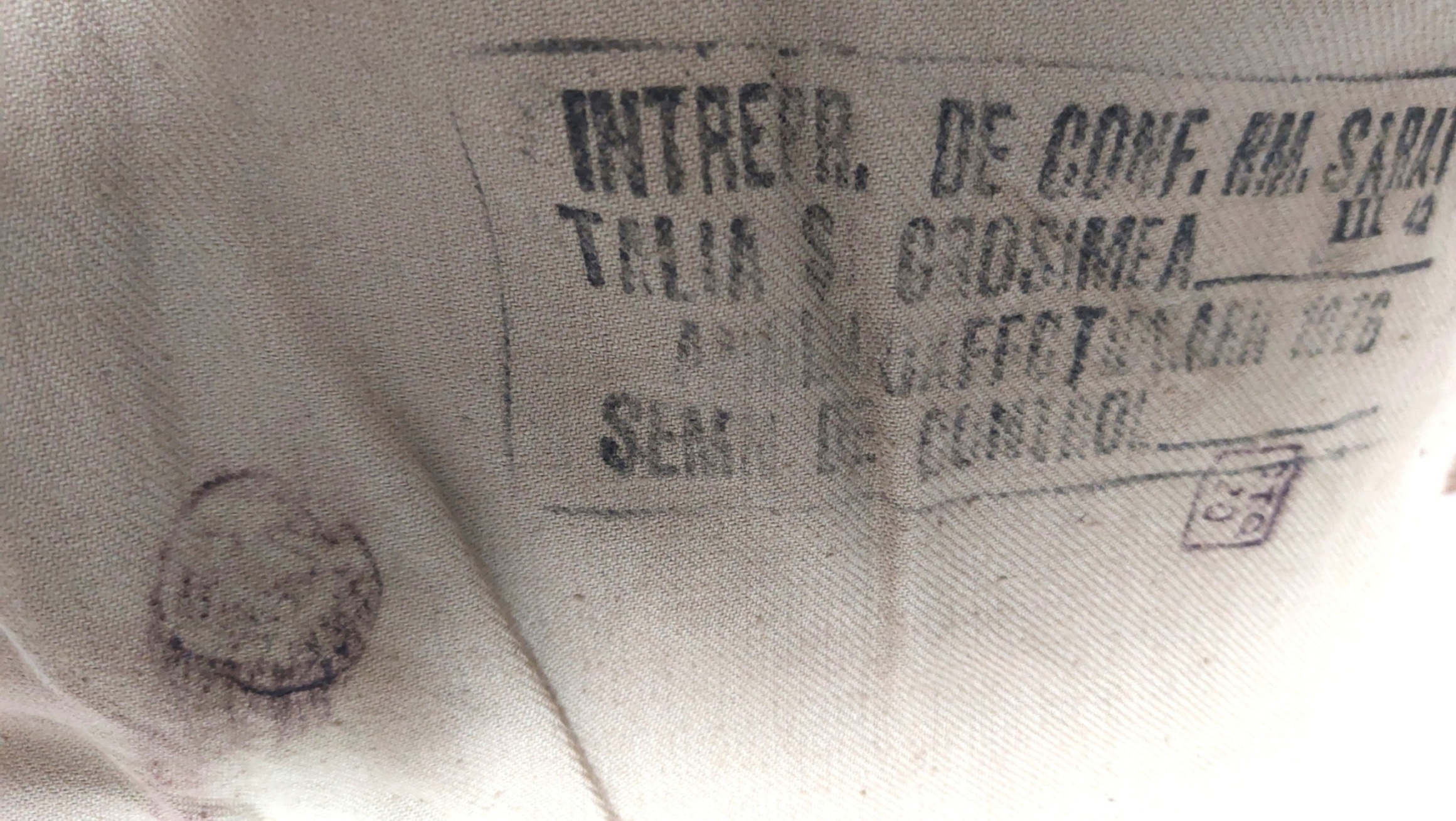 Romanian, 1976, Romanian People’s Army Wool Service Tunic, Râmnicu Sărat Factory Label, Socialist State Emblem Buttons, Size 42 (Small) - Image 17