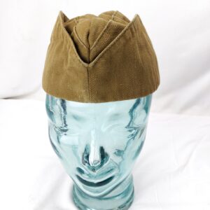 Soviet-USSR, Cold War - Dated 1984, Army Pilotka Side Cap, Priluki Factory, Ukrainian SSR, Size 58