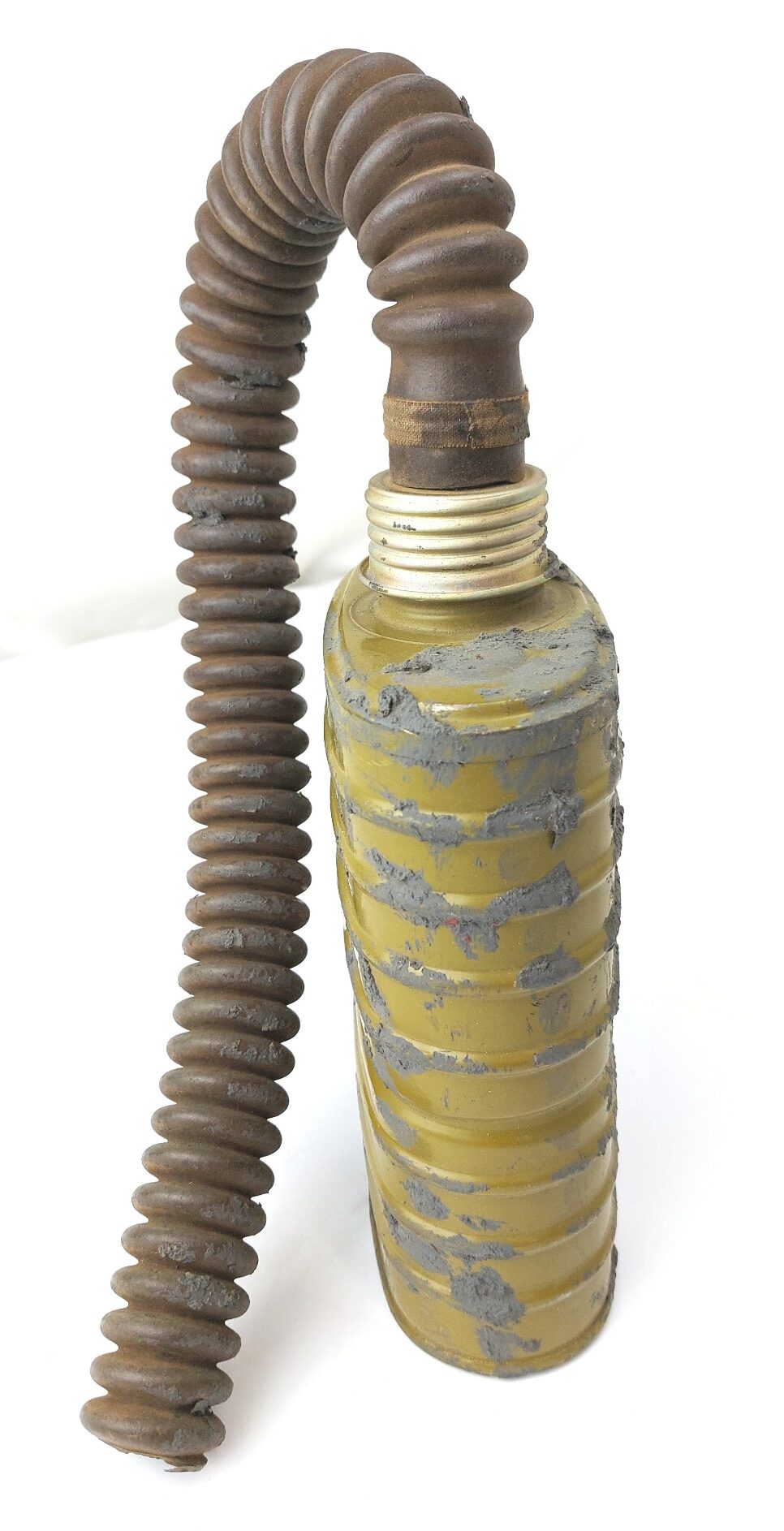 Soviet, Cold War - Dated July 1968, BSS-MO-4U (БСС-МО-4У) Gas Mask Filter with Hose - Image 2