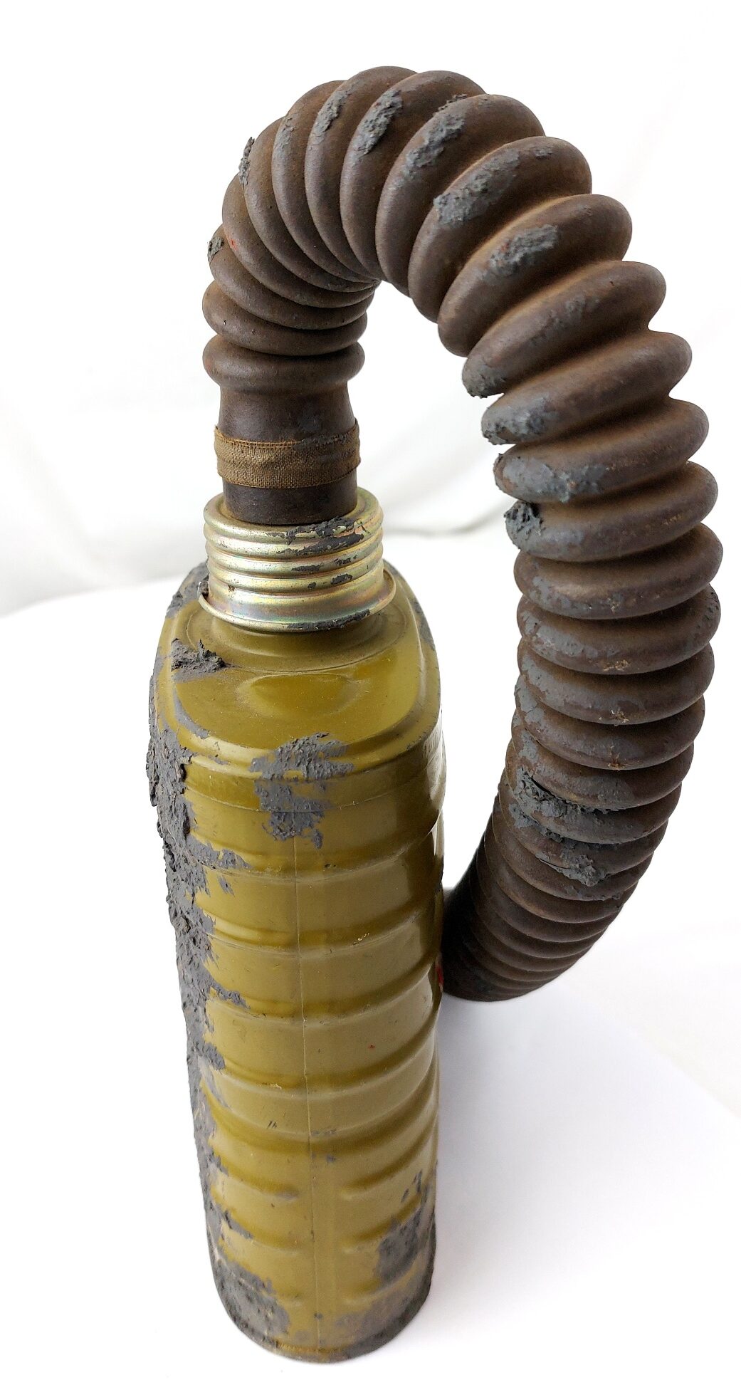 Soviet, Cold War - Dated July 1968, BSS-MO-4U (БСС-МО-4У) Gas Mask Filter with Hose - Image 4