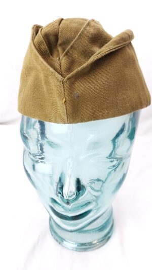 Soviet - USSR, Cold War Era - Dated 1985, Army Pilotka Side Cap, Size 59, Klintsy Factory
