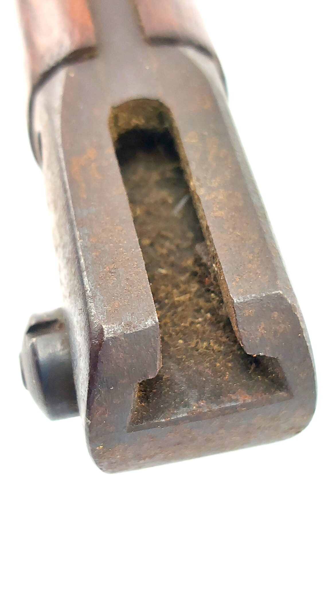 US, WW1 - Dated 1917, Winchester Model 1917 Bayonet with 1st Pattern Maxim Scabbard and WW2 British P39 Emergency Frog - Image 13