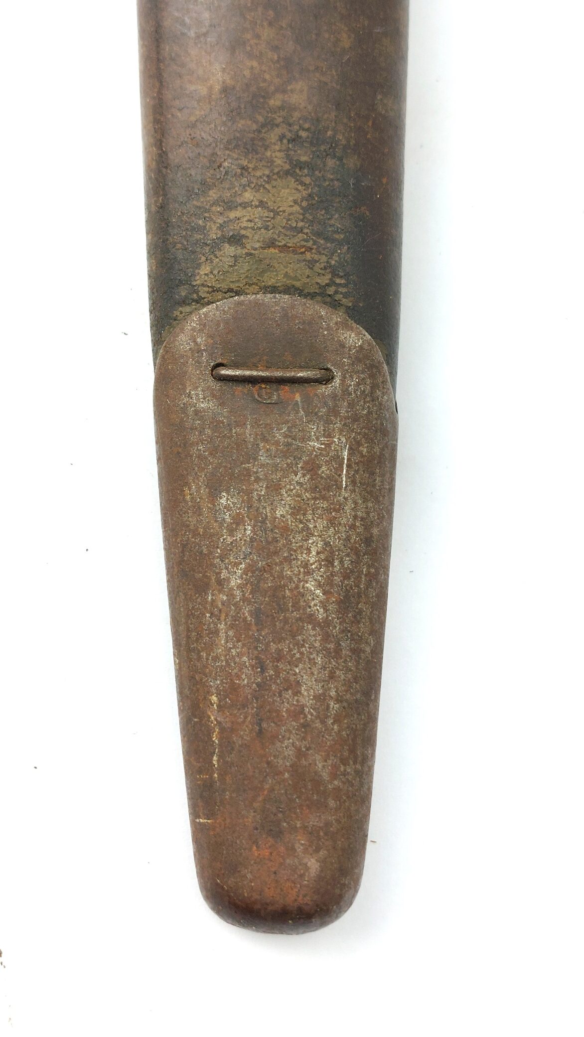US, WW1 - Dated 1917, Winchester Model 1917 Bayonet with 1st Pattern Maxim Scabbard and WW2 British P39 Emergency Frog - Image 19