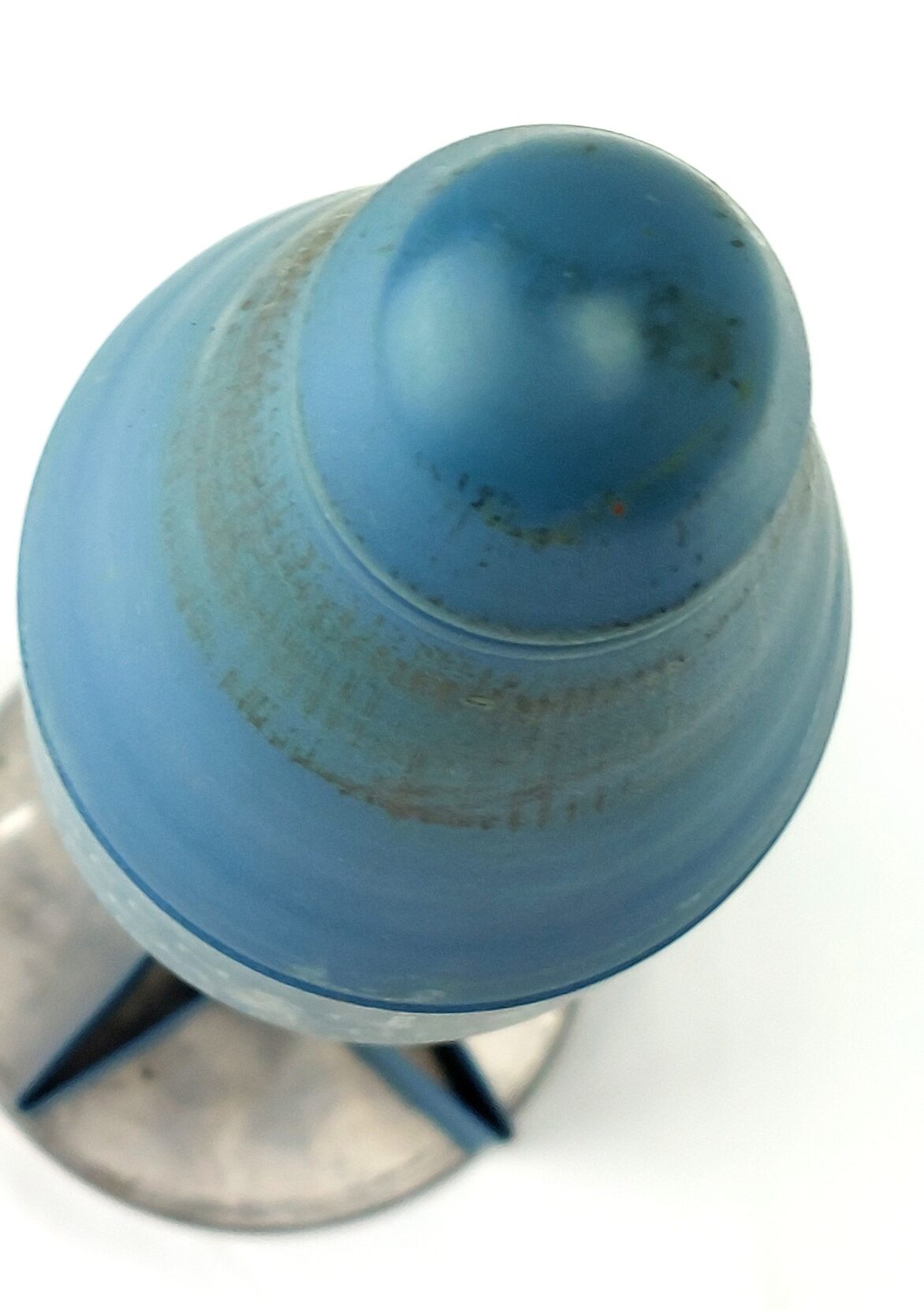 US, Vietnam Era, Practice Rifle Grenade M31 (Inert), Dated Oct 1963, with Period US G981 Rifle Grenade Transit Container - Image 6