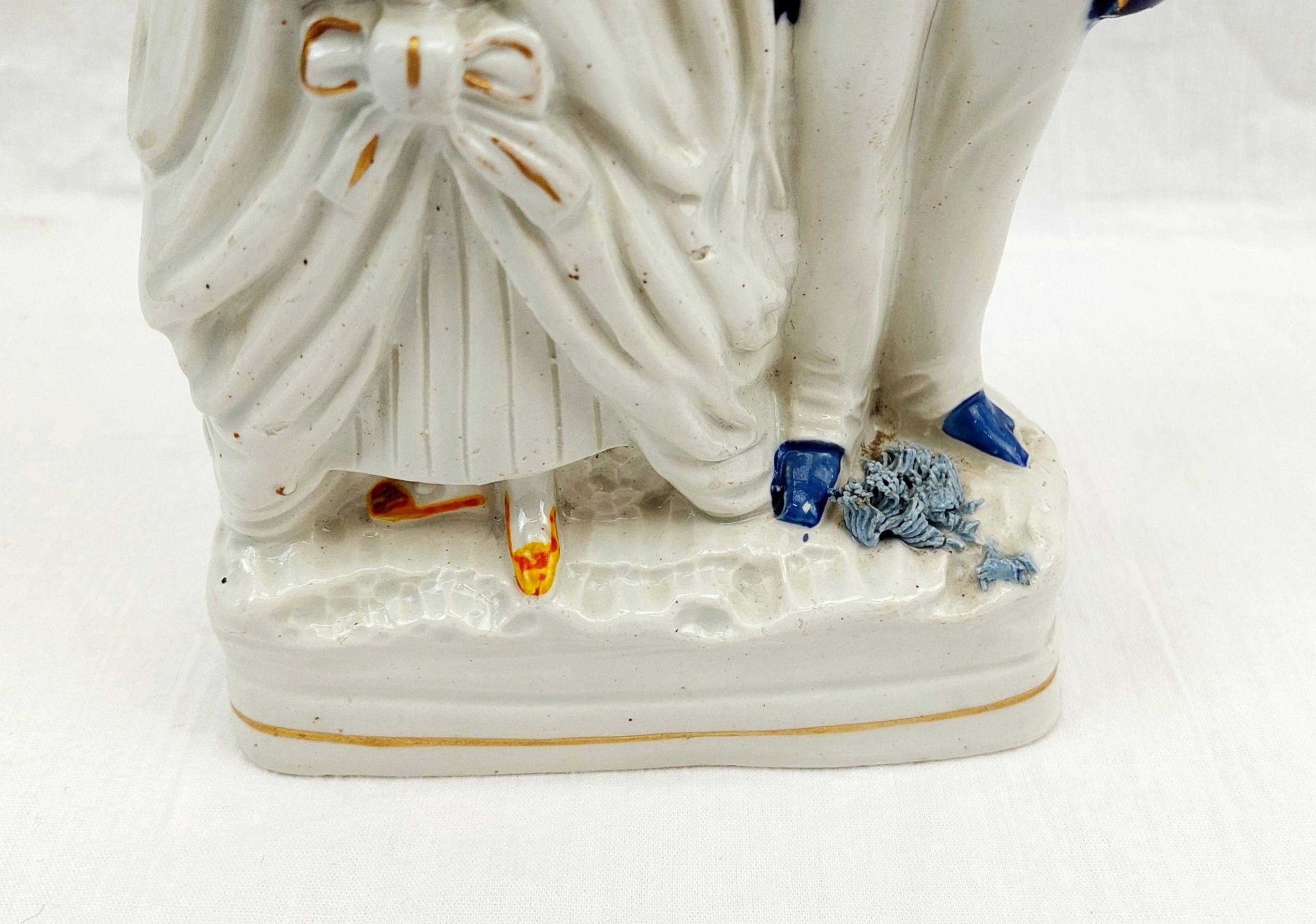 c1870 Staffordshire Courting Couple - Image 7