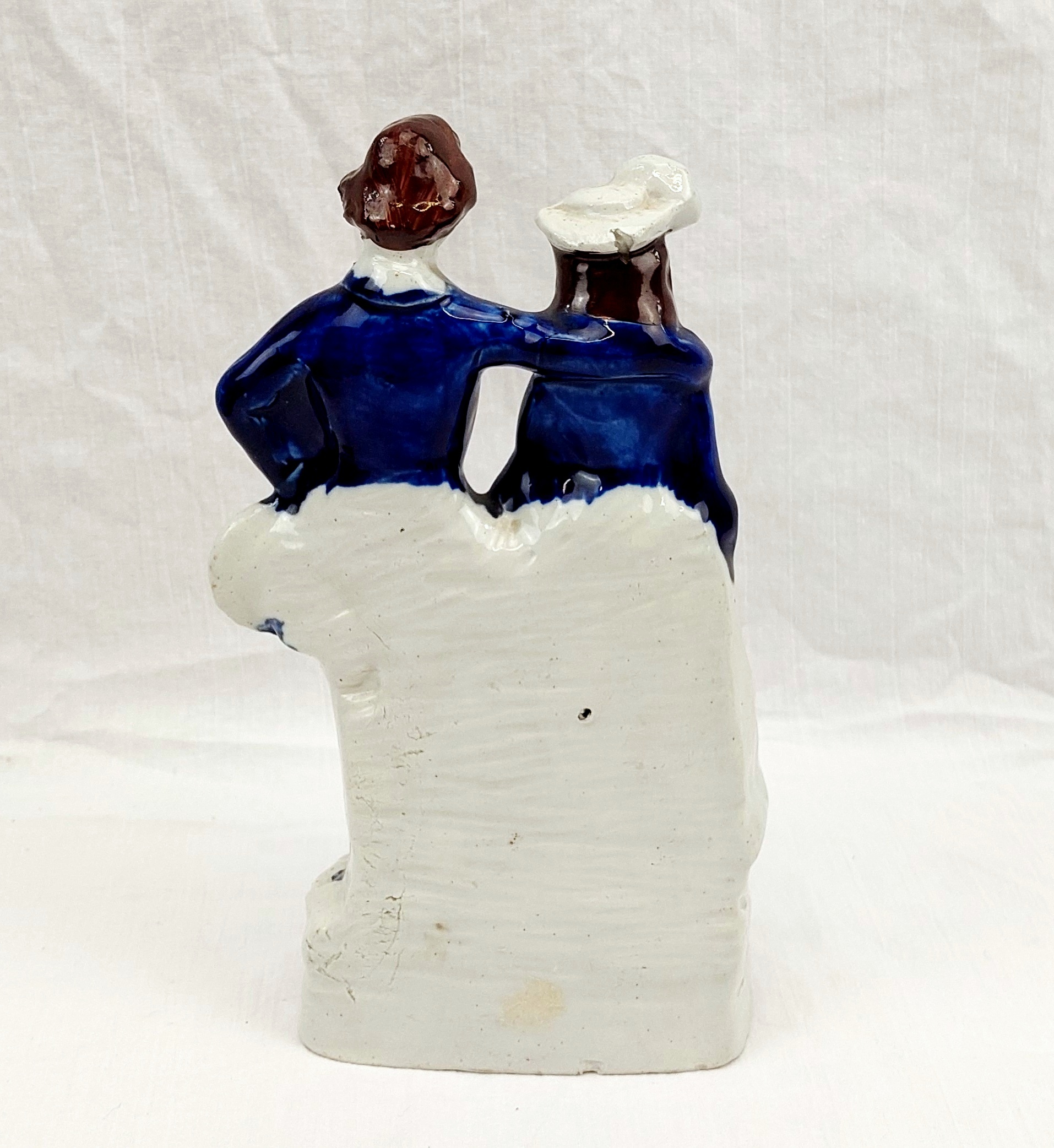 c1870 Staffordshire Courting Couple - Image 4