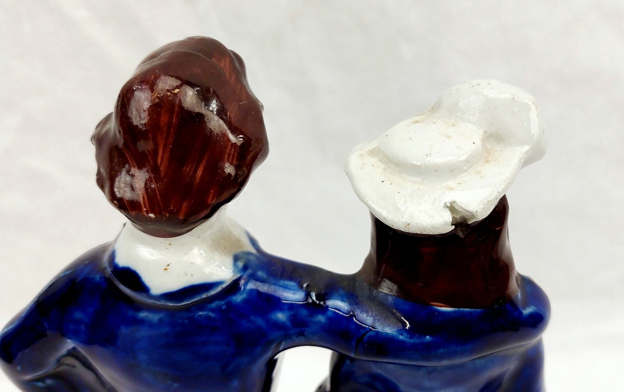 c1870 Staffordshire Courting Couple - Image 6