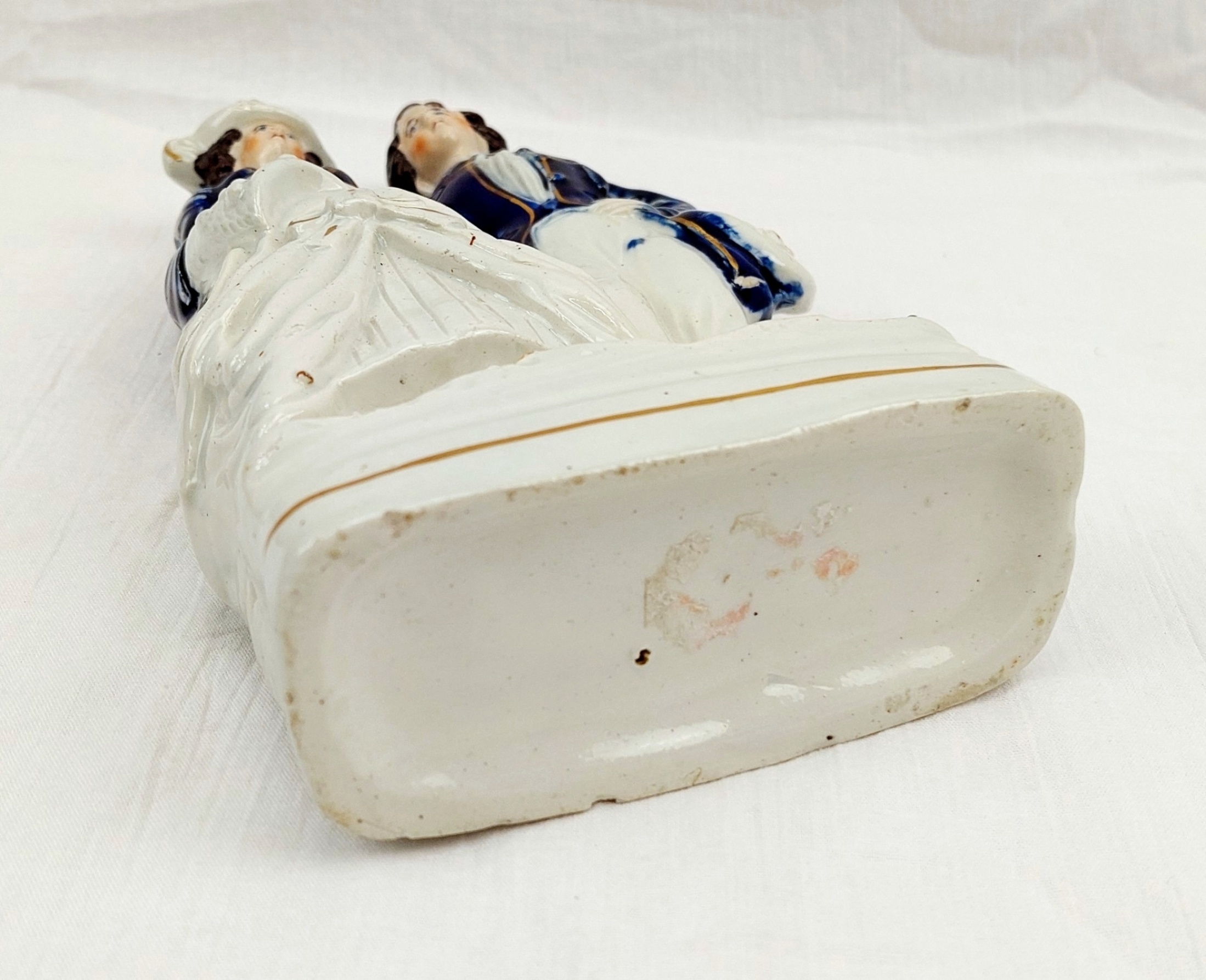 c1870 Staffordshire Courting Couple - Image 3