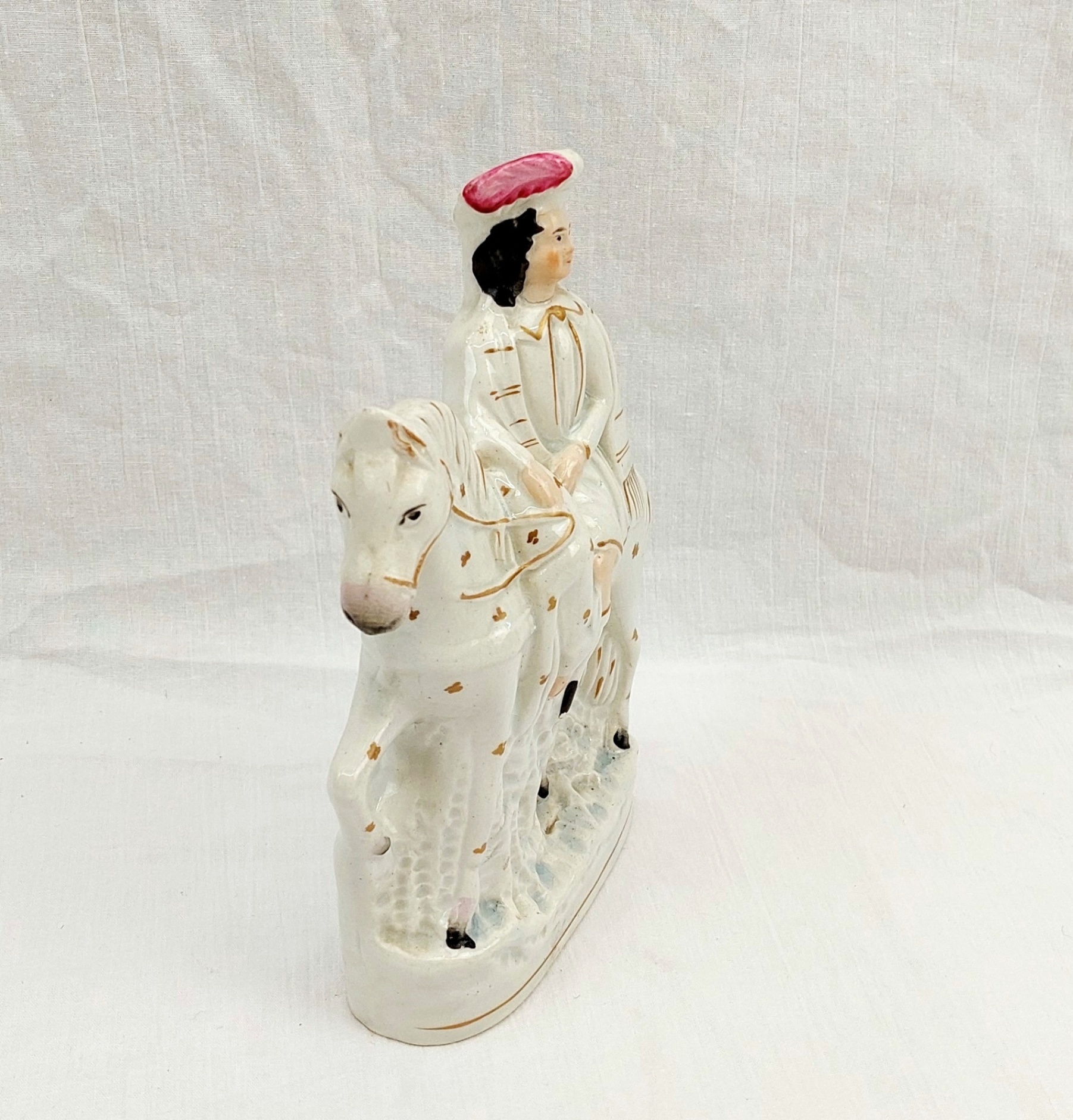 c1870 Staffordshire Scottish Laird On Horseback - Image 2