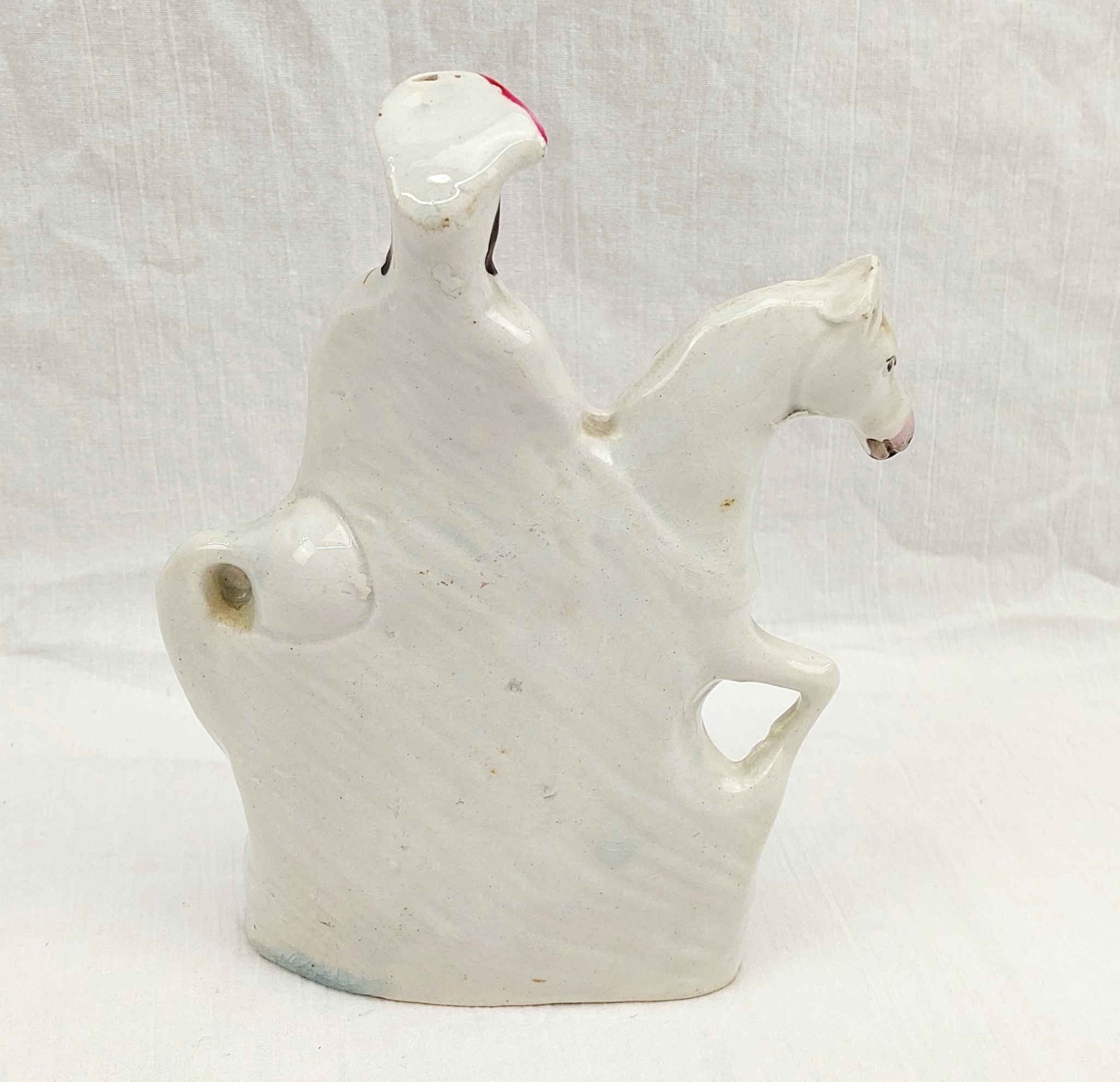 c1870 Staffordshire Scottish Laird On Horseback - Image 3