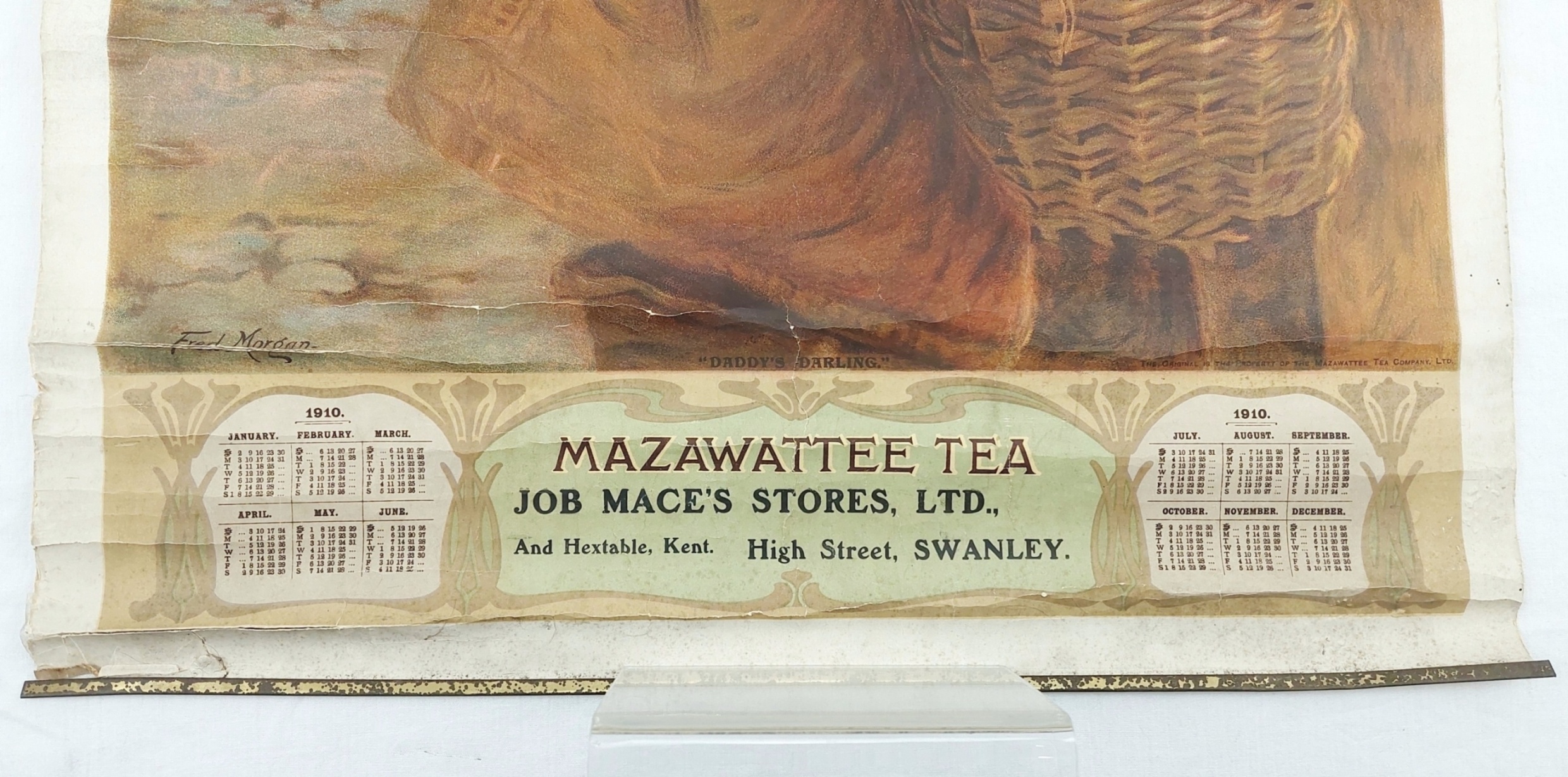 1910 Mazawattee Tea Advertising Calendar - Image 6