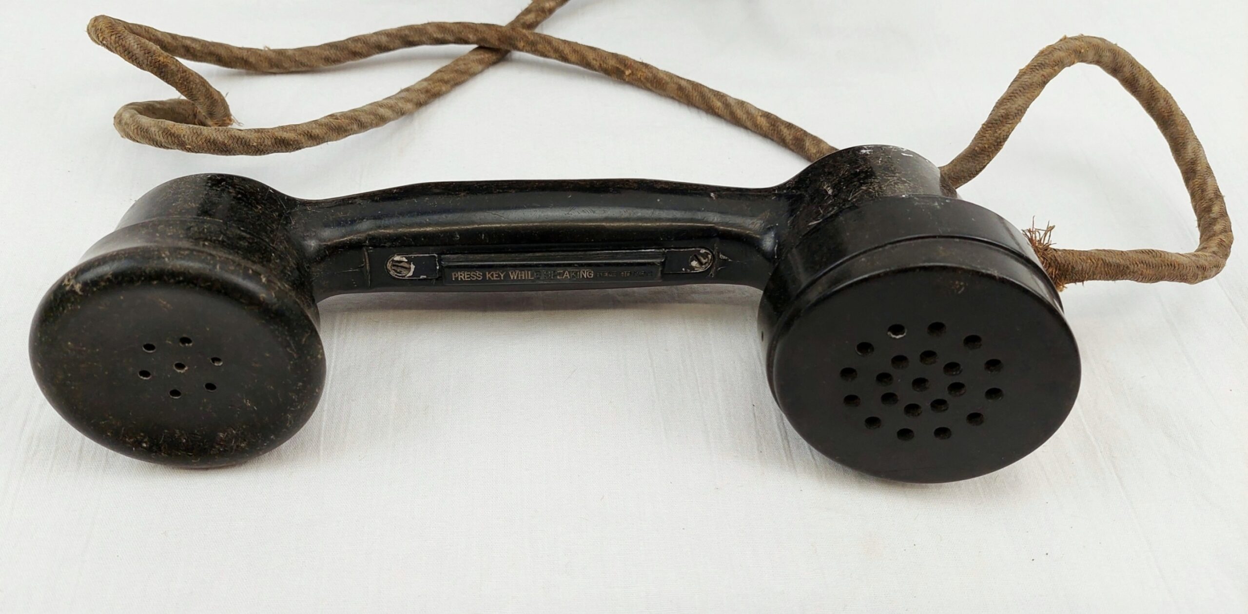 1936 Dated British Military Telephone Set Mk 17 By Telephone MFG. CO. - Image 12