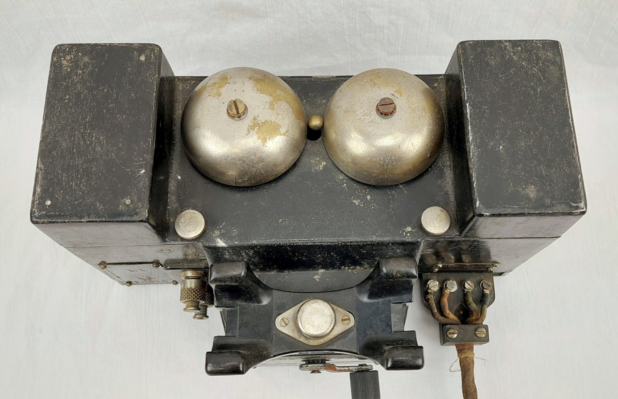 1936 Dated British Military Telephone Set Mk 17 By Telephone MFG. CO. - Image 8