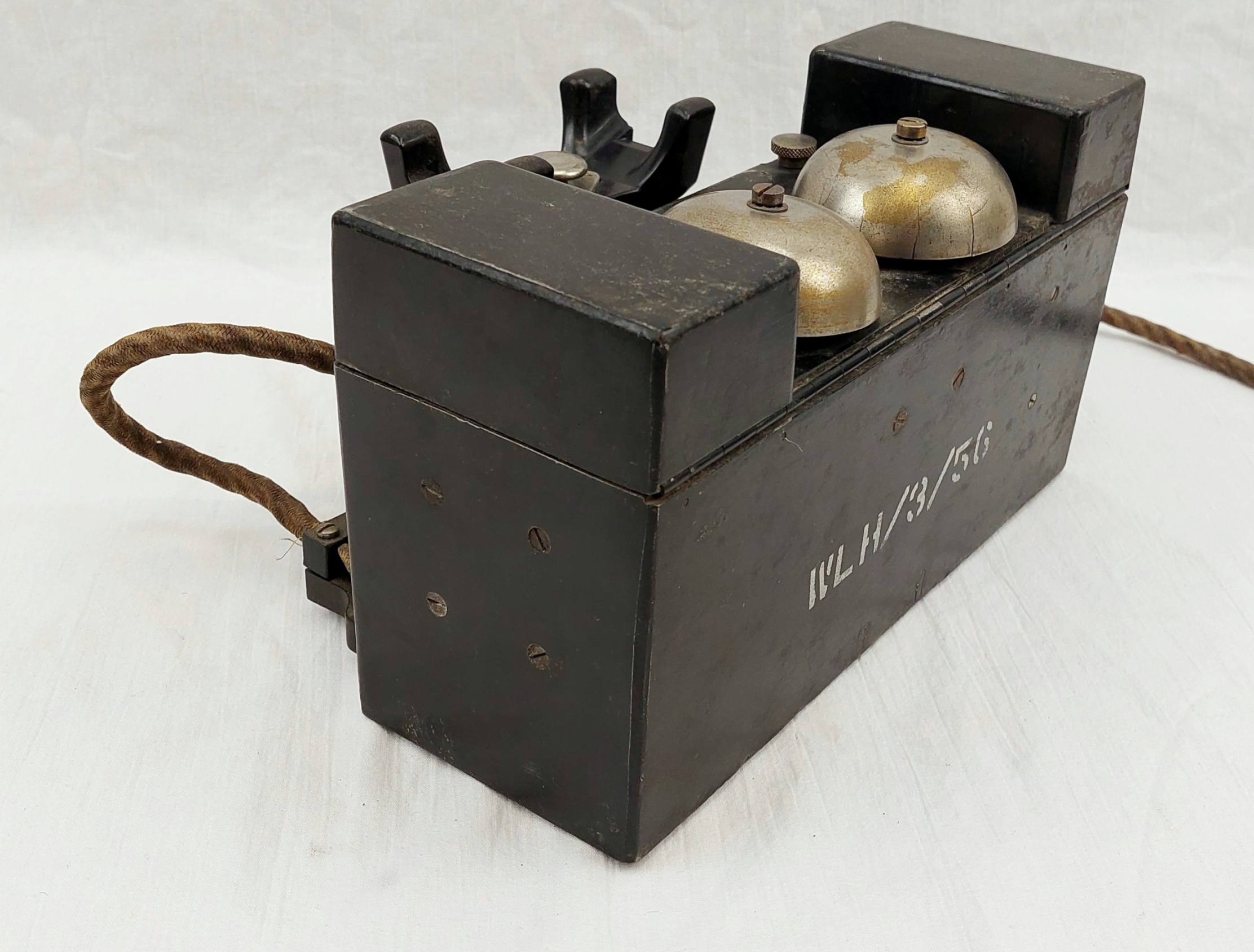 1936 Dated British Military Telephone Set Mk 17 By Telephone MFG. CO. - Image 5